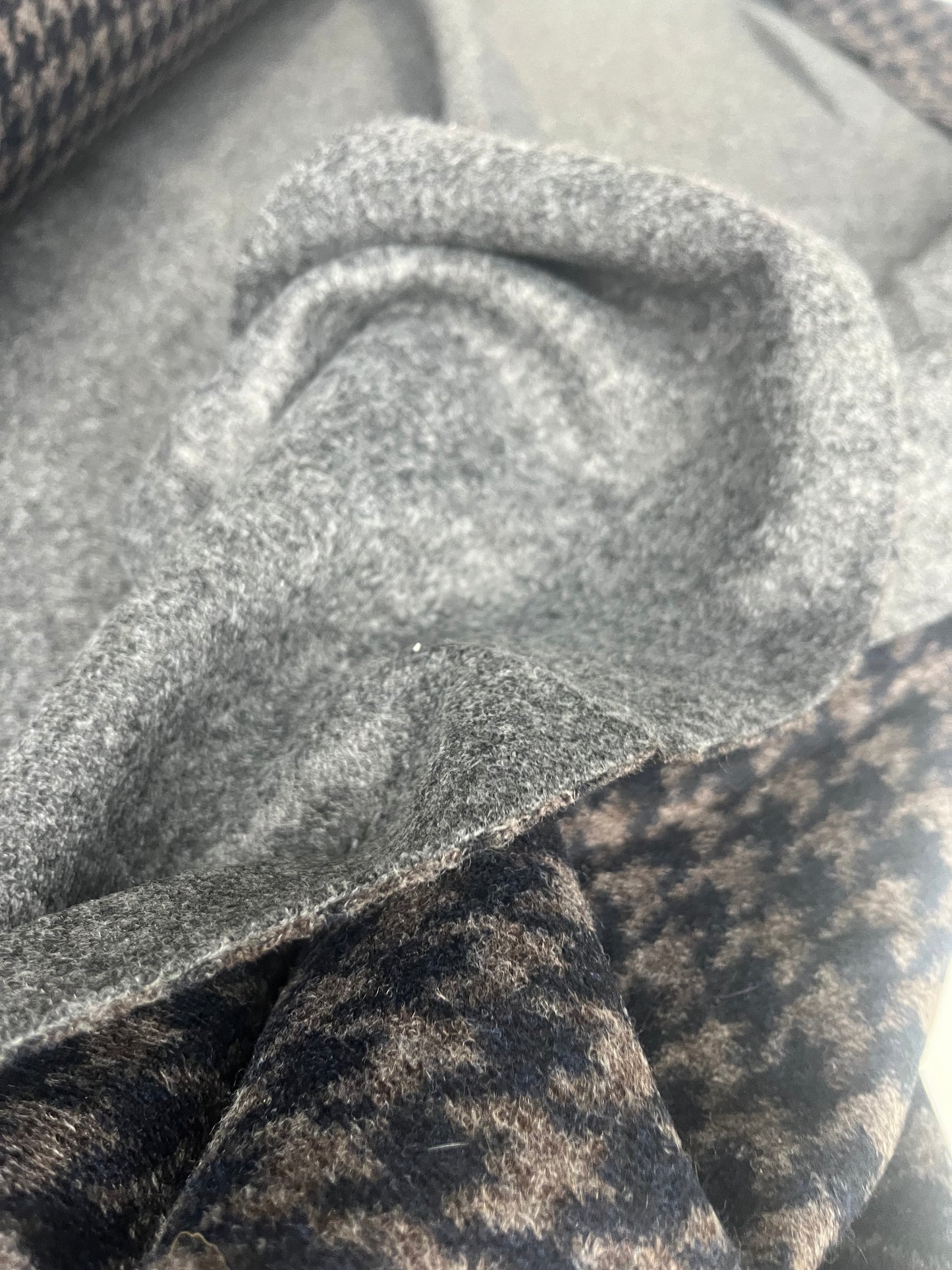 POLO 026 double face wool patchwork