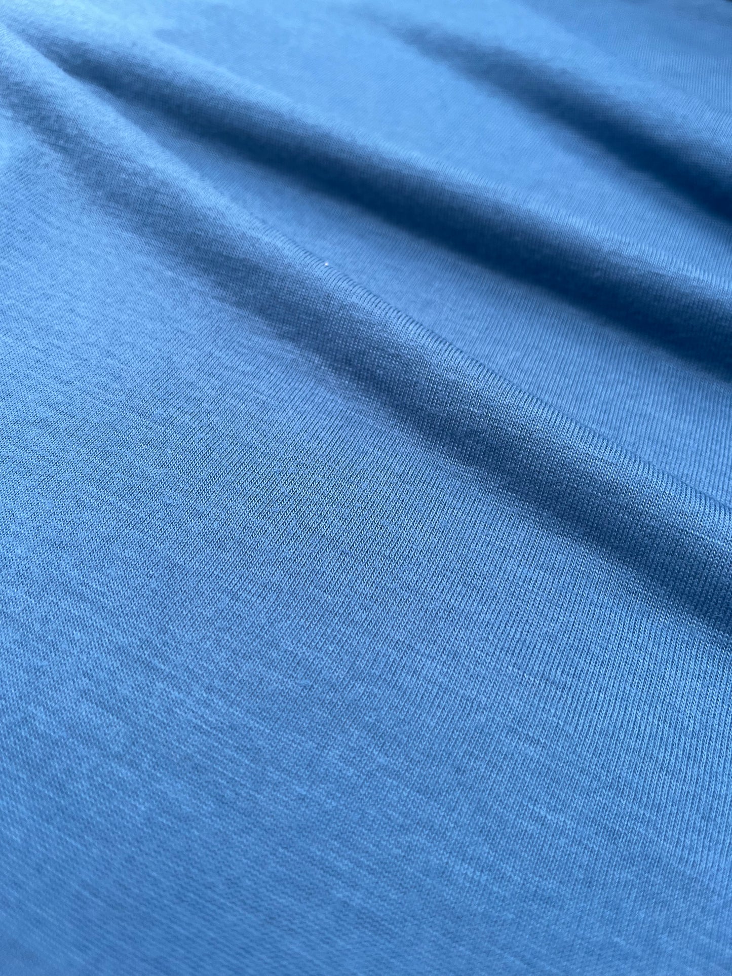 LANDRY 023 basic jersey poly/viscose petrol