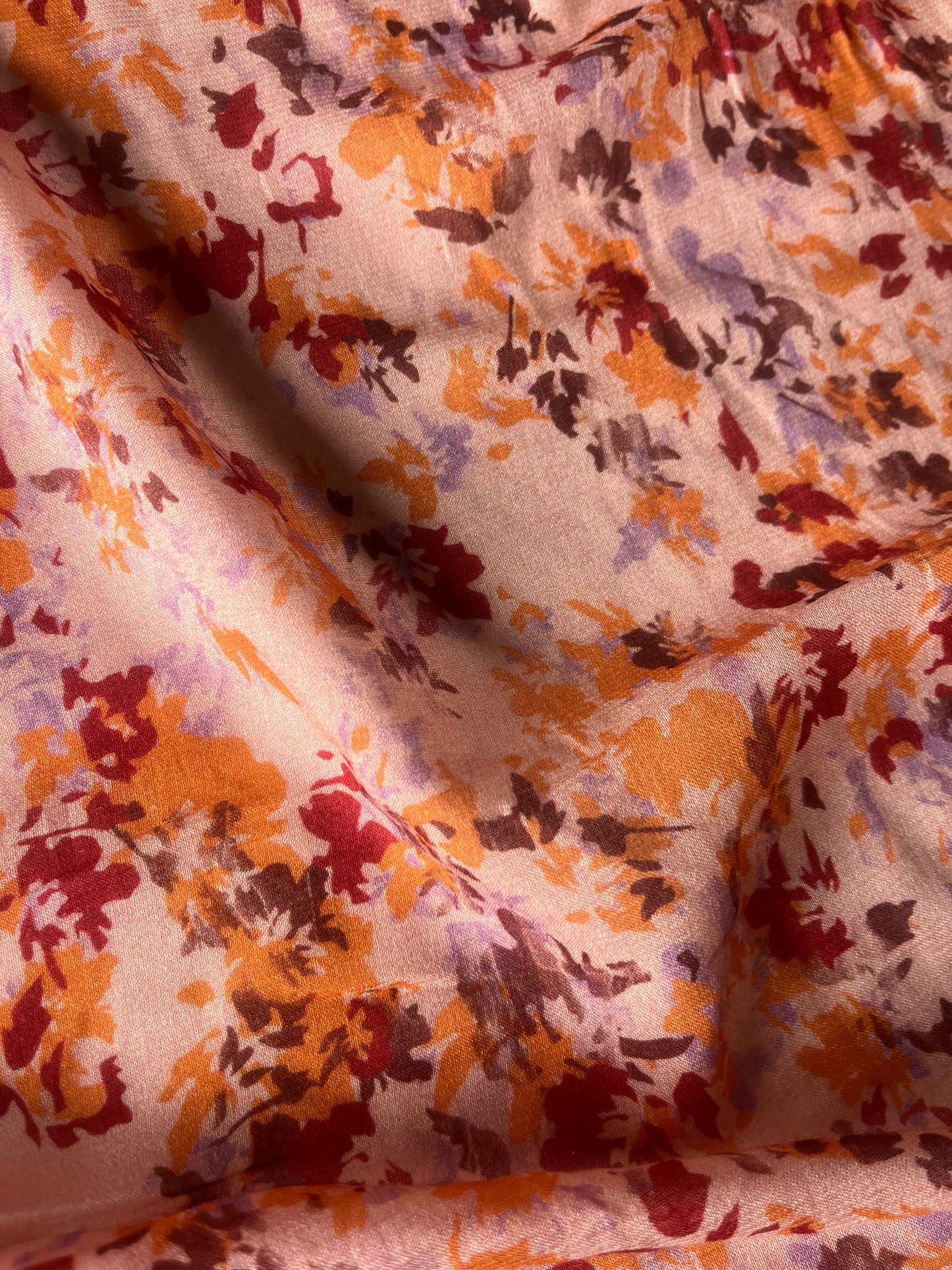 POLO 036 viscose voile abstract floral shapes