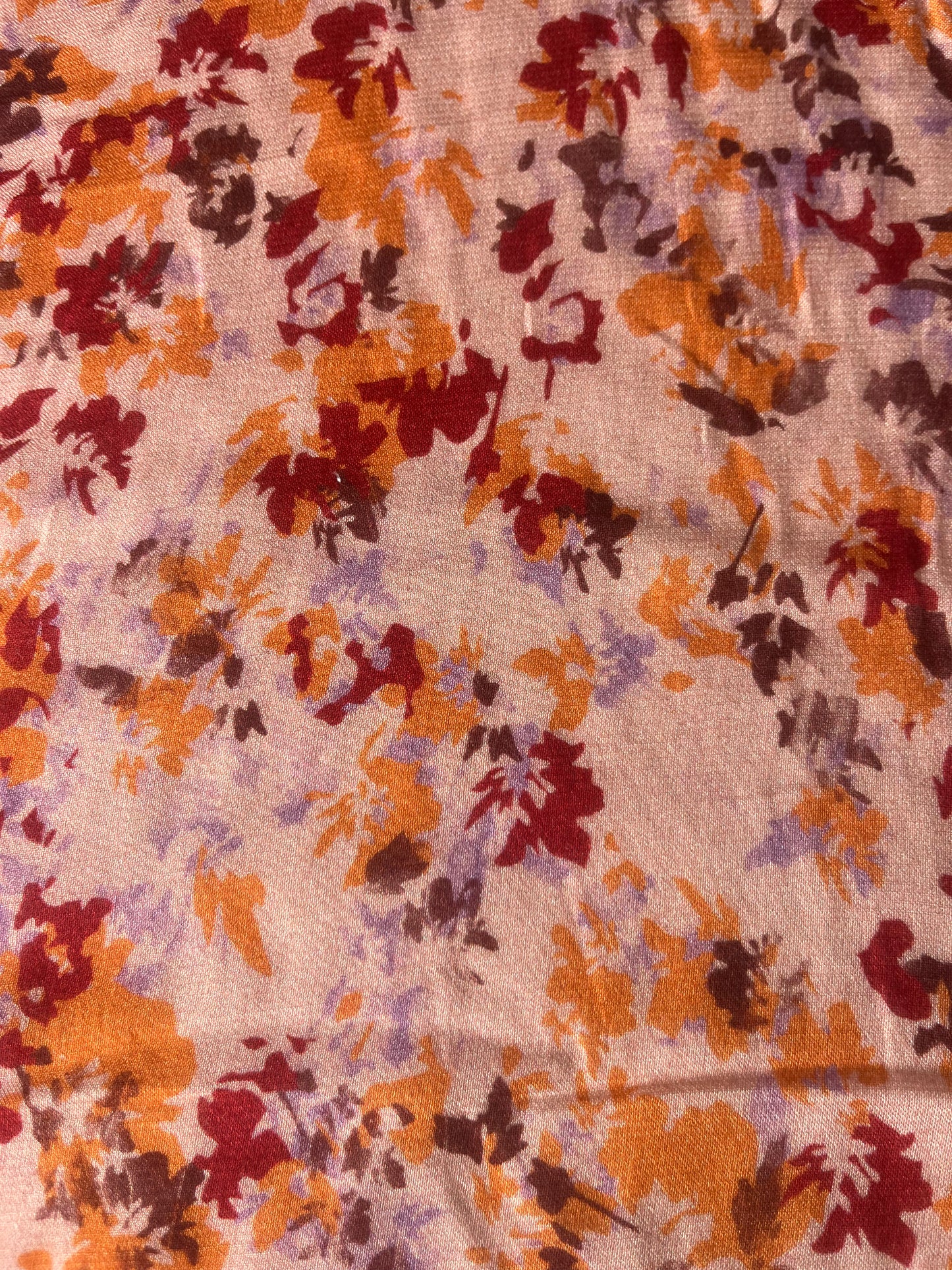 POLO 036 viscose voile abstract floral shapes