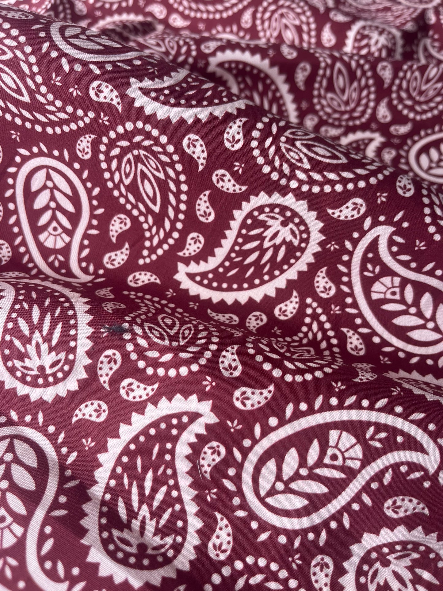 POLO 037 poplin stretch paisley digital print