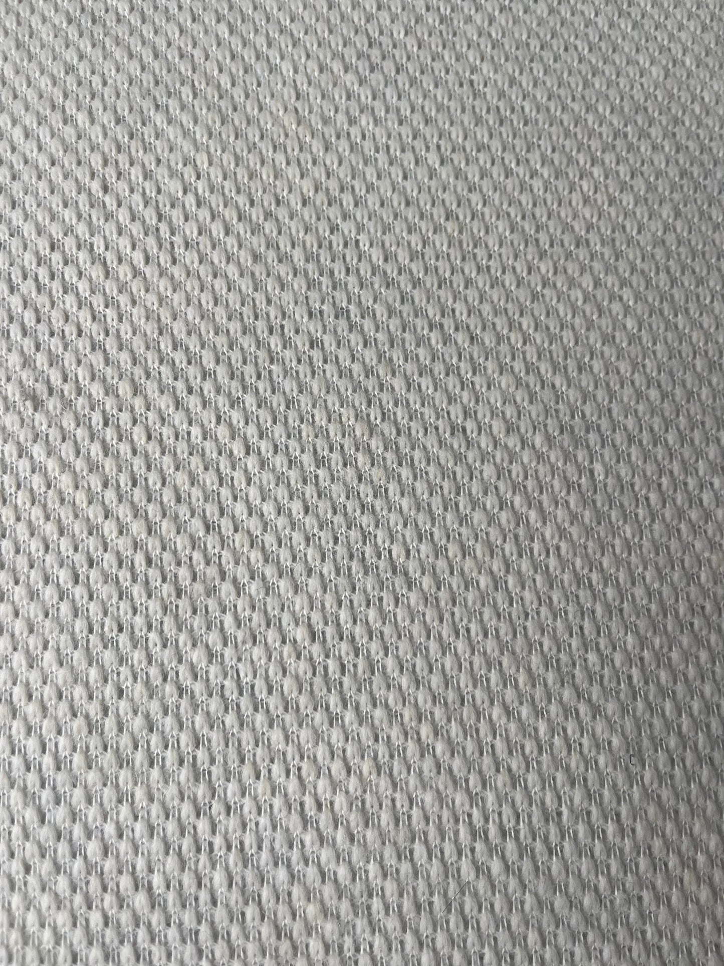 FLAVIO 003 double face wool tweed cream color