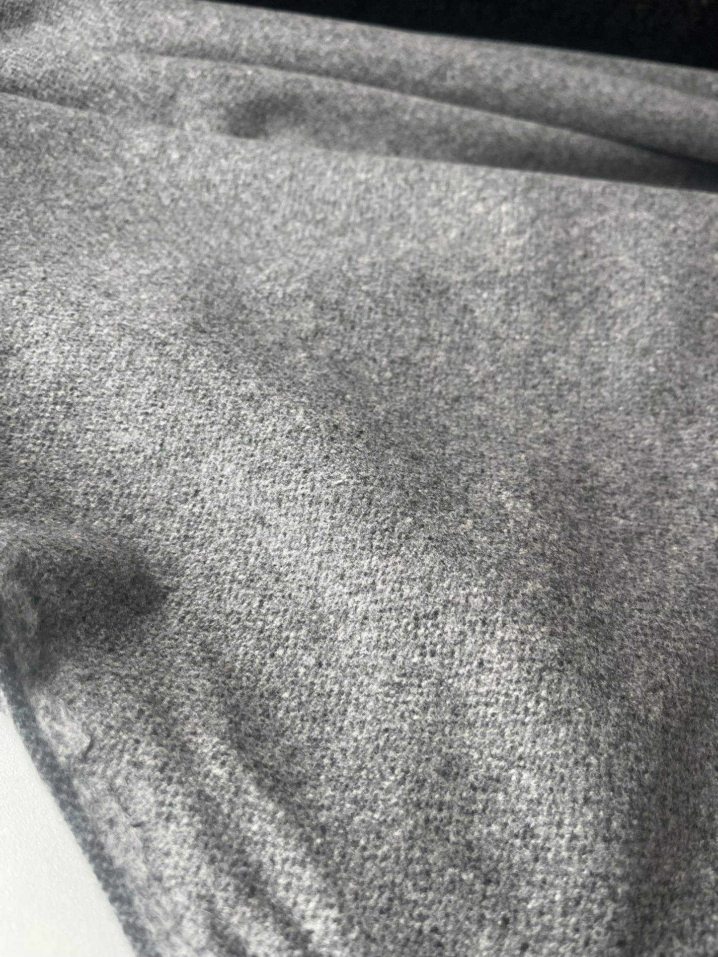 FLAVIO 006 wool caban grey double face