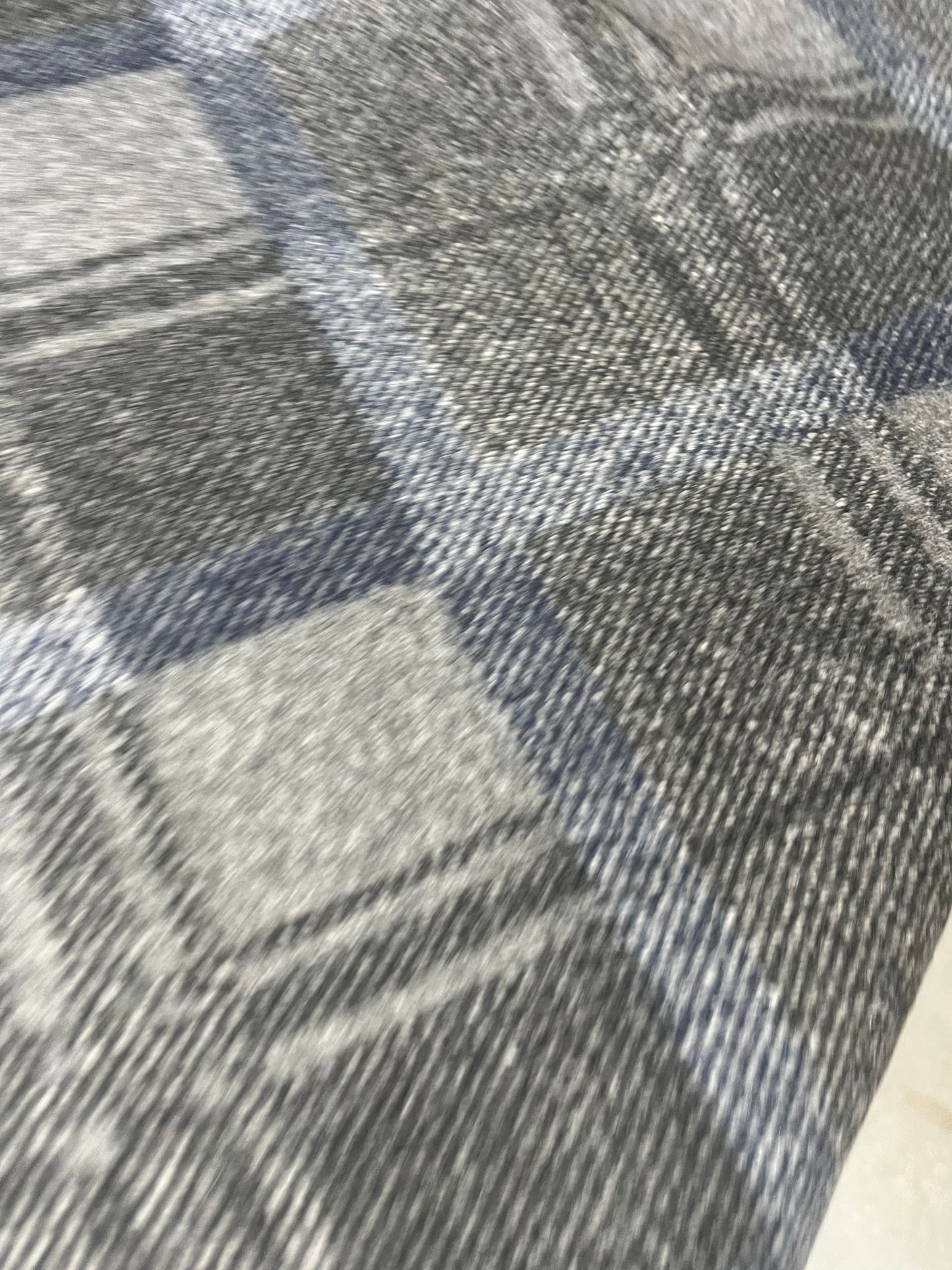 FLAVIO 009 double face wool grey/blue check