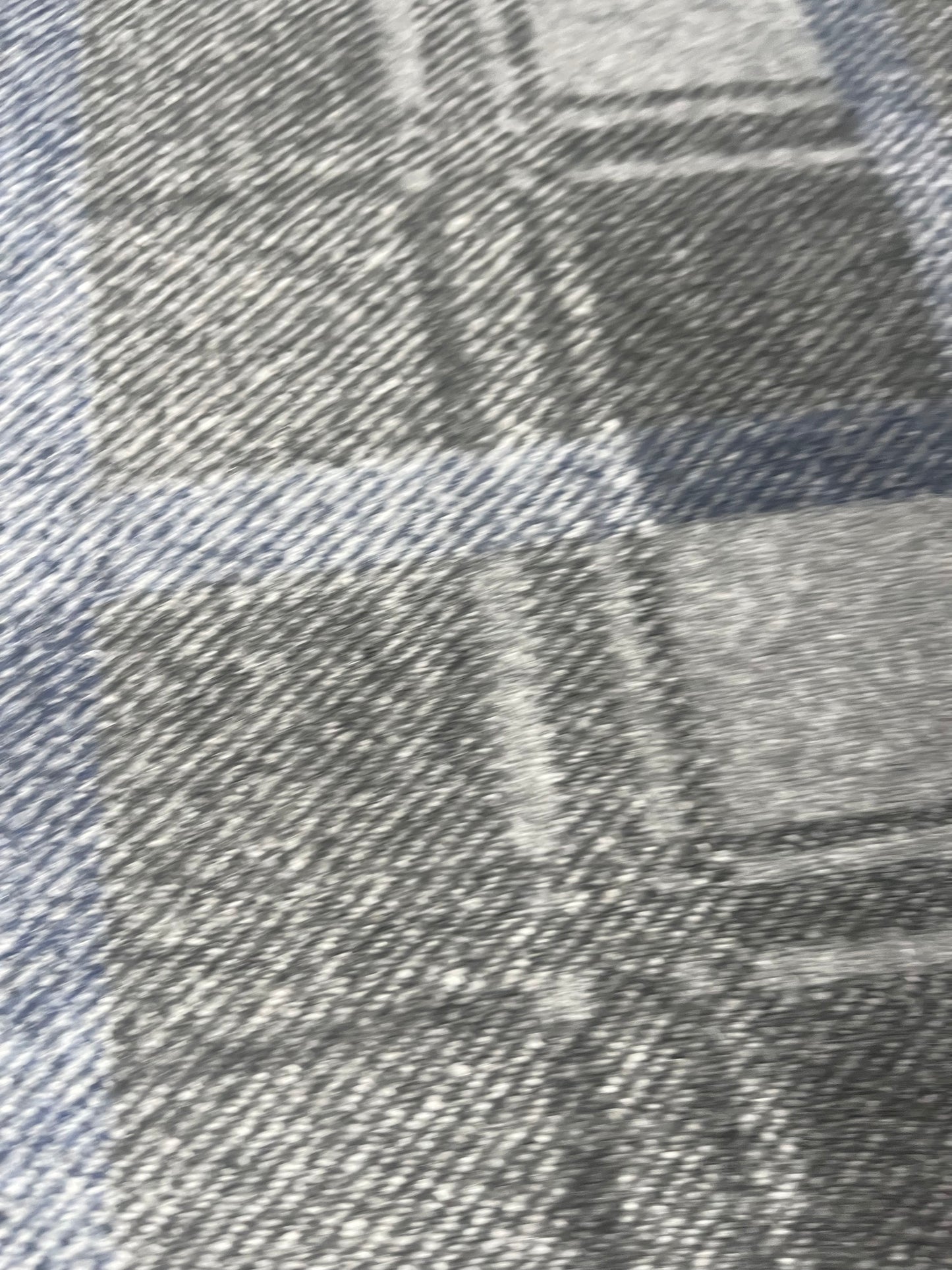 FLAVIO 009 double face wool grey/blue check