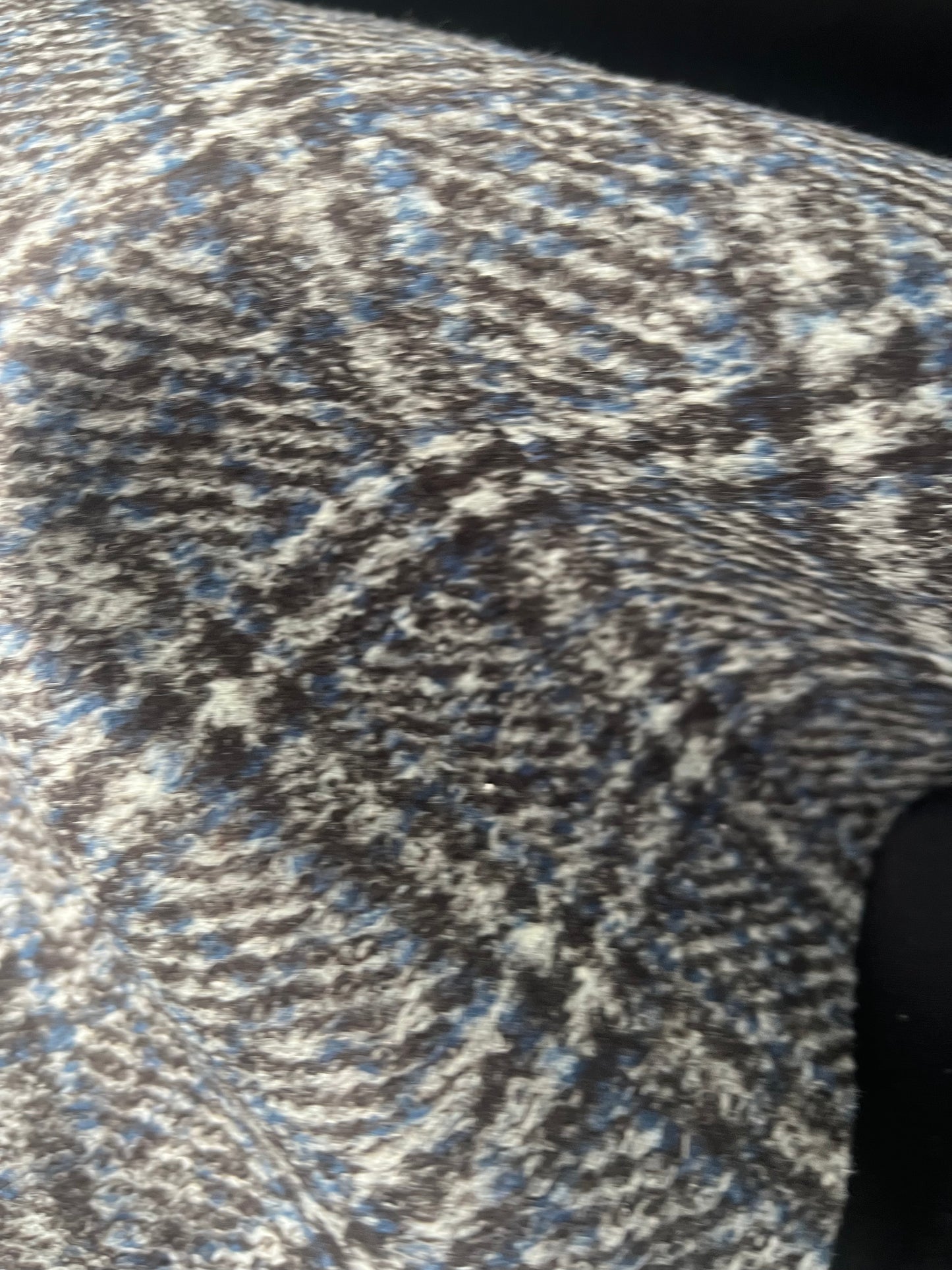 FLAVIO 011 double face wool brown/blue check
