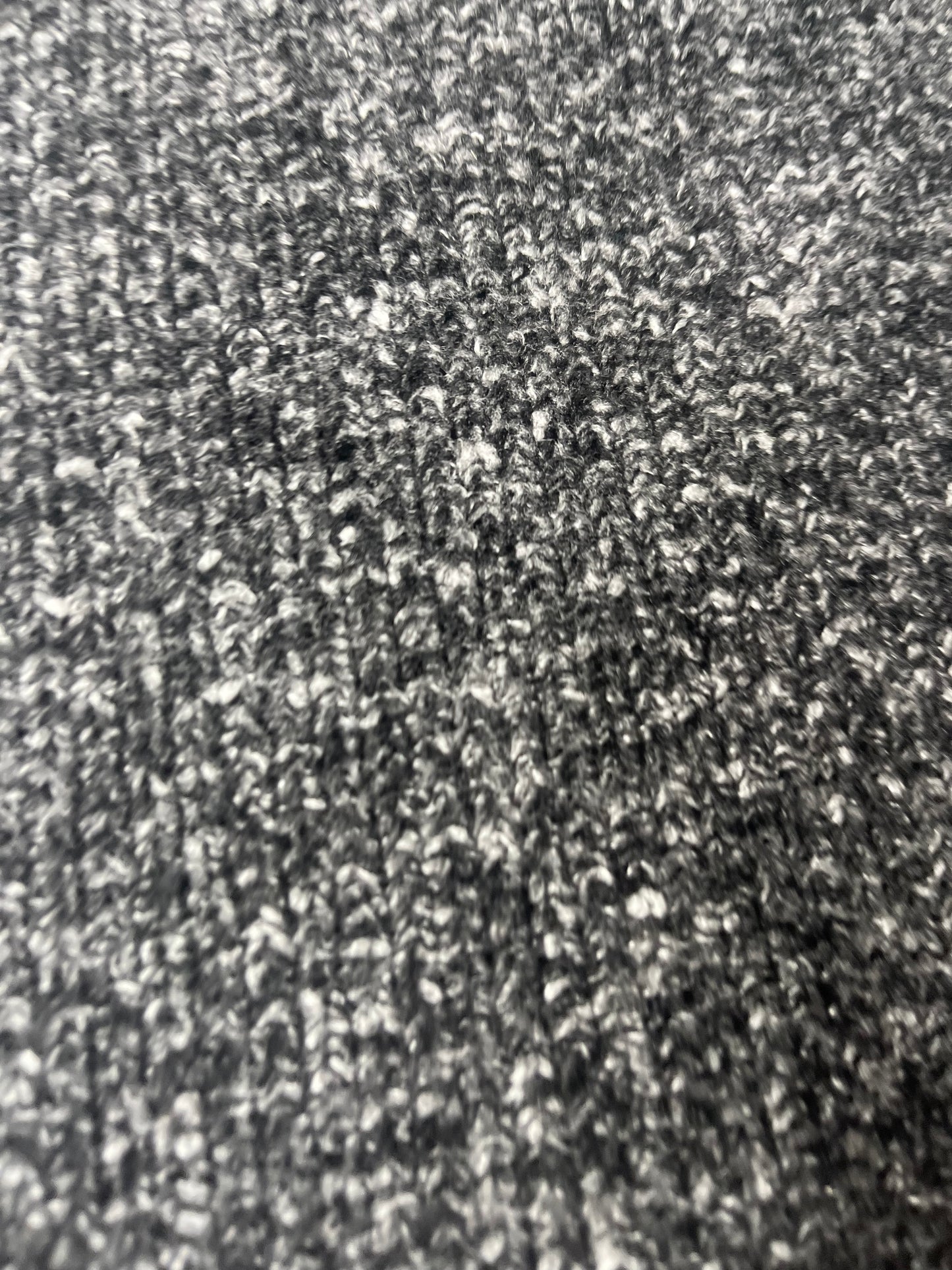 FLAVIO 012 double face wool tweed grey mélange