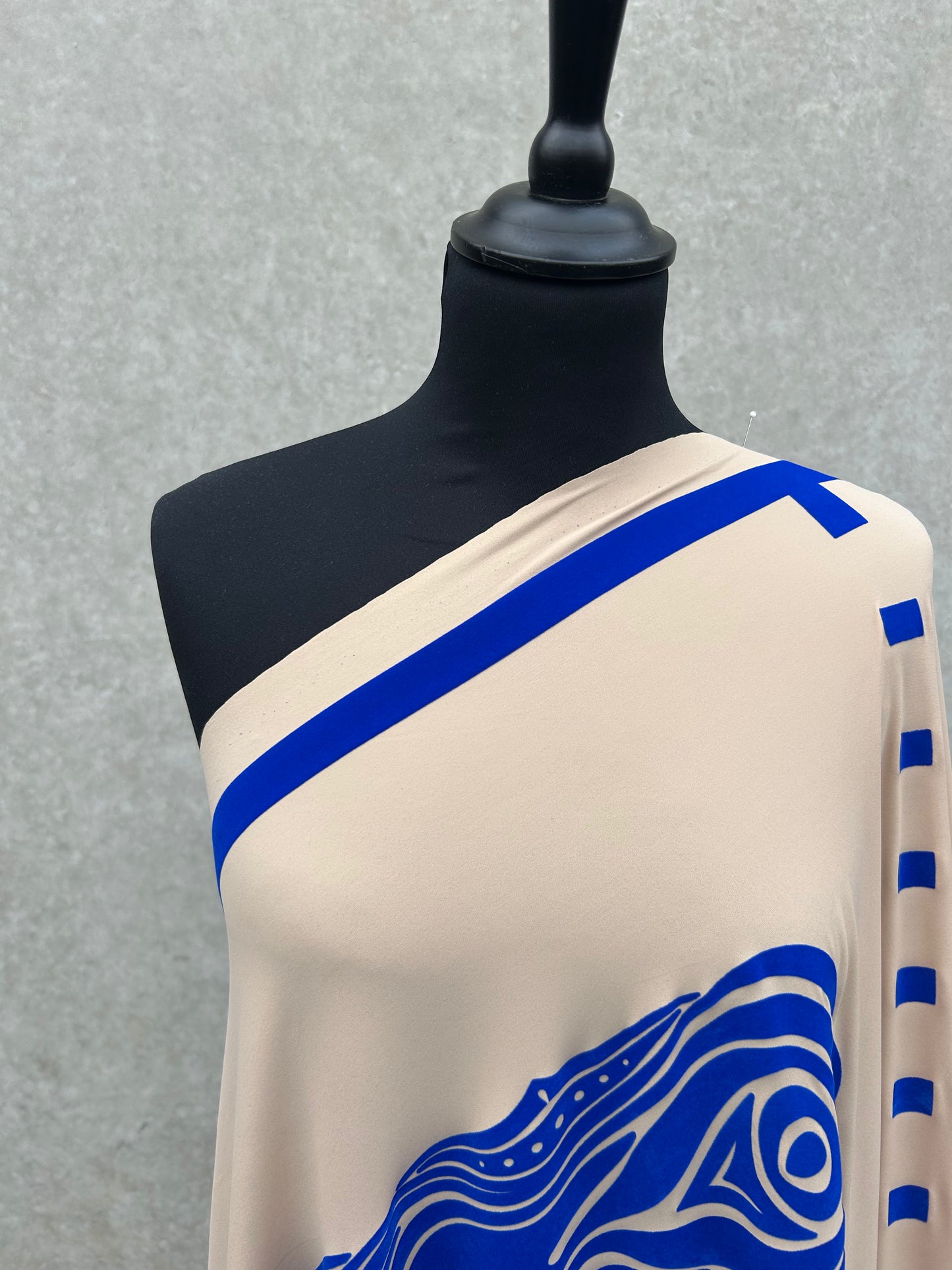 STELLA 004 jersey flock print