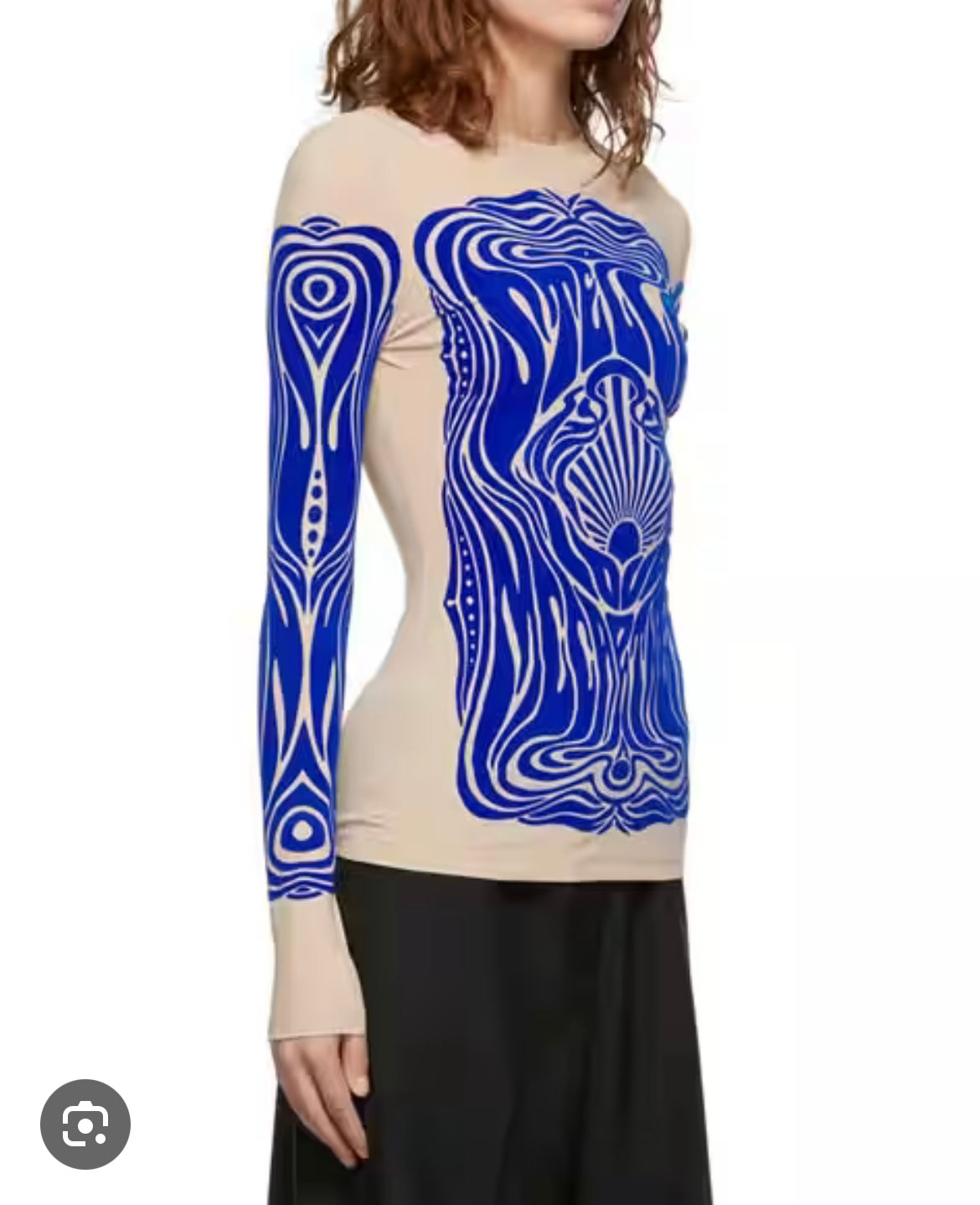 STELLA 004 jersey flock print