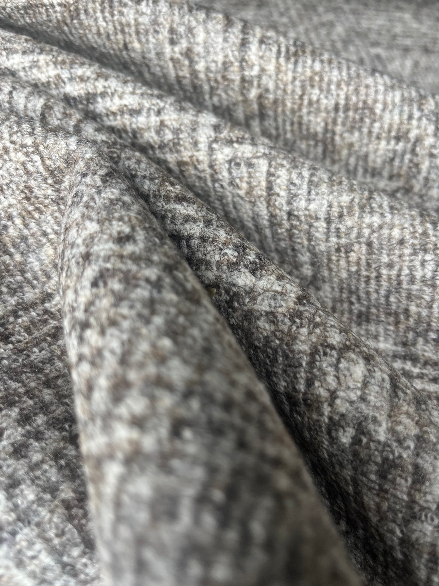 FLAVIO 013 double face wool prince de Galles brown/grey
