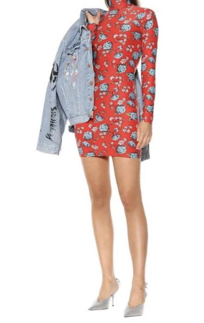 STELLA 010 jersey flower print