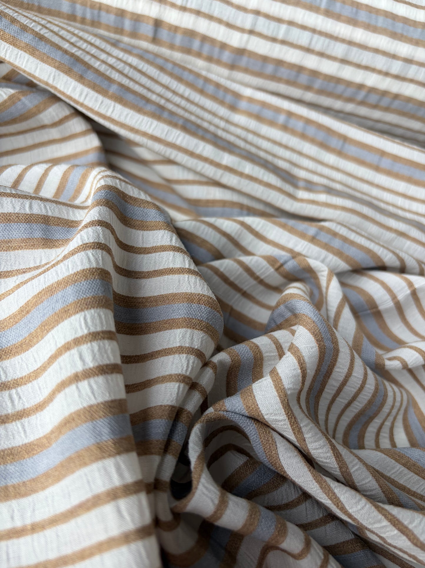 ISE 019 viscose voile stripes