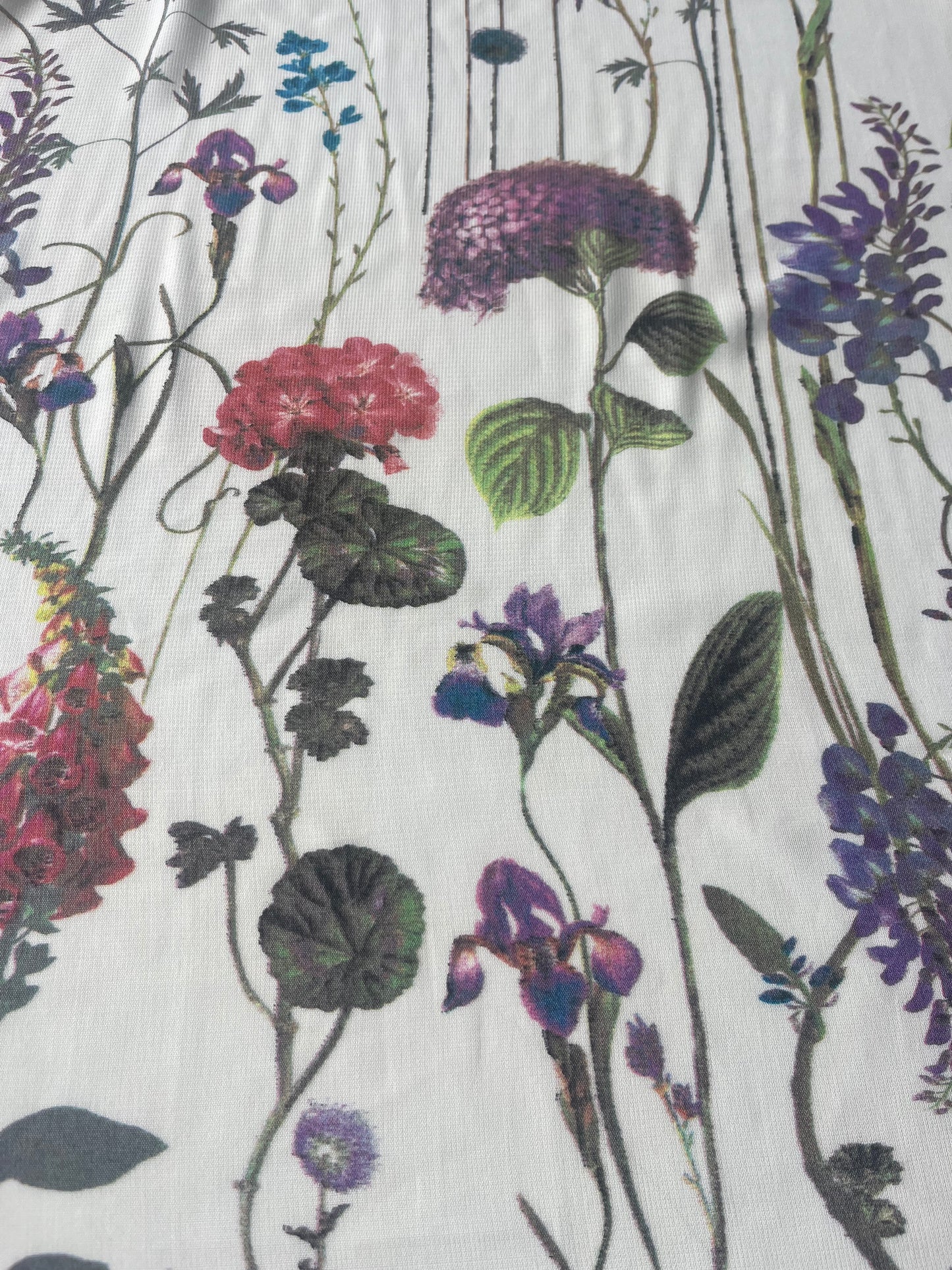 STELLA 003 viscose silk botanical print