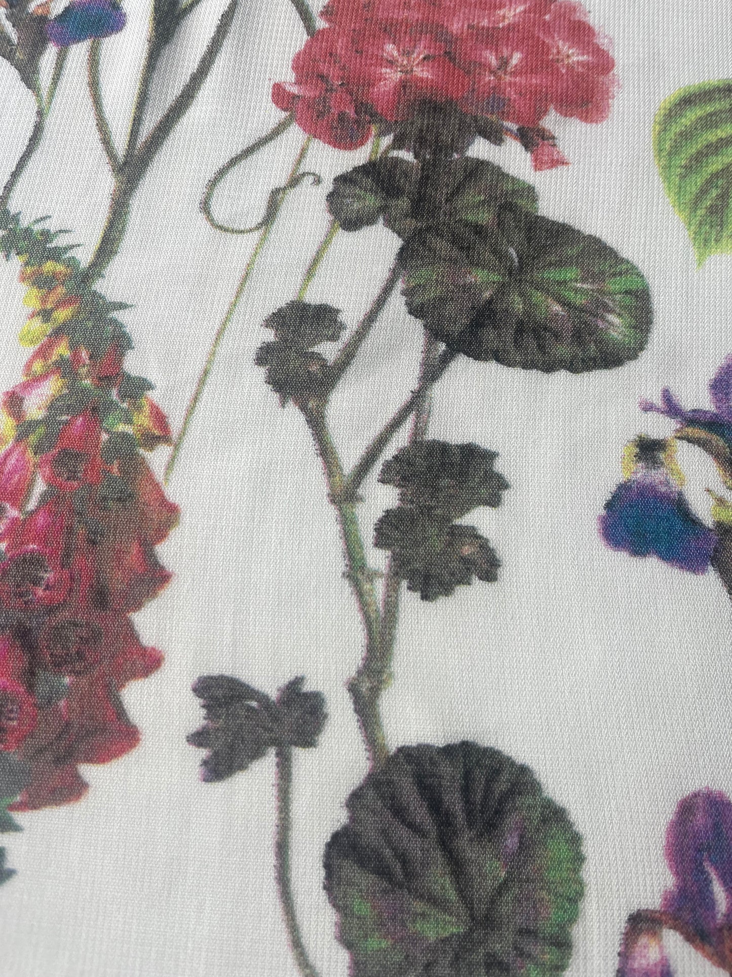 STELLA 003 viscose silk botanical print