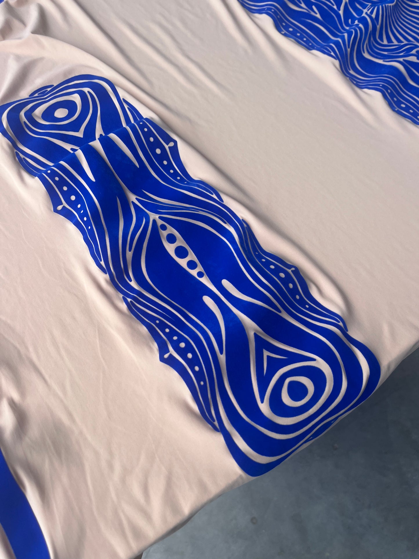 STELLA 004 jersey flock print