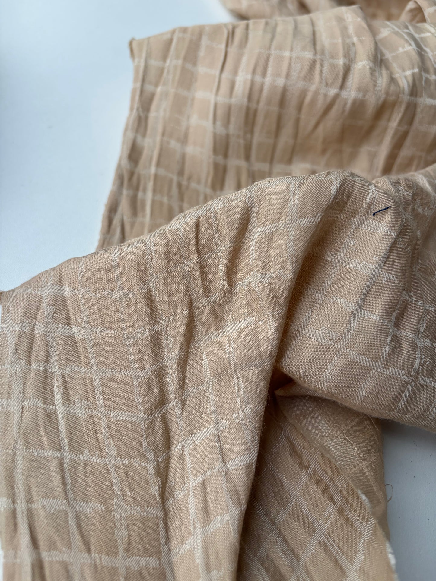 Ise 021 sand coloured fantasy blouse fabric