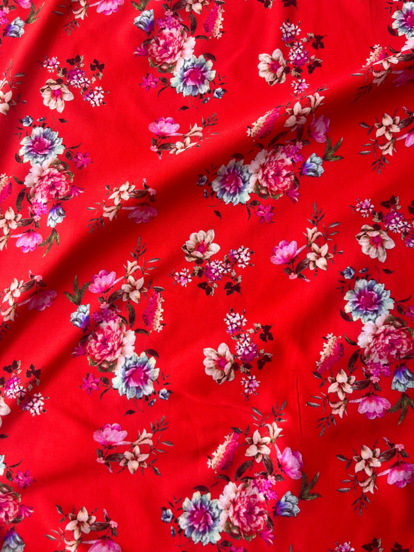 STELLA 009 jersey flower print