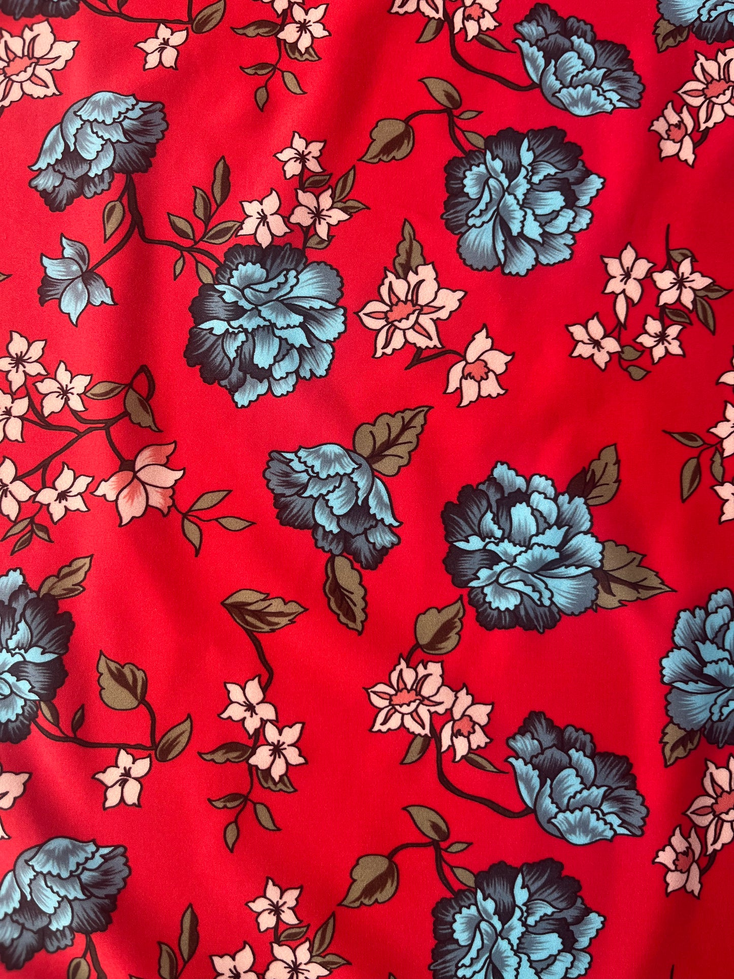 STELLA 010 jersey flower print