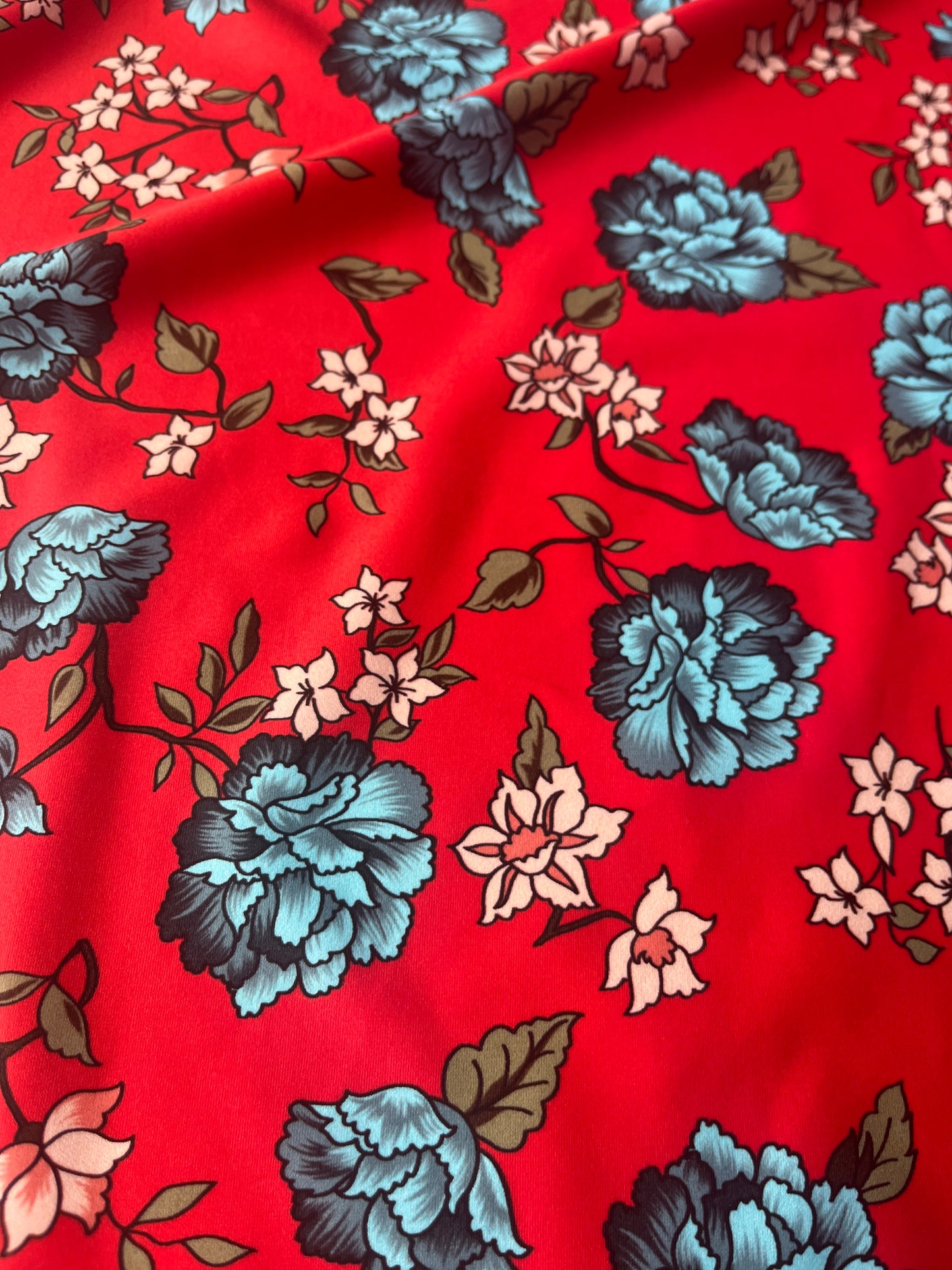 STELLA 010 jersey flower print
