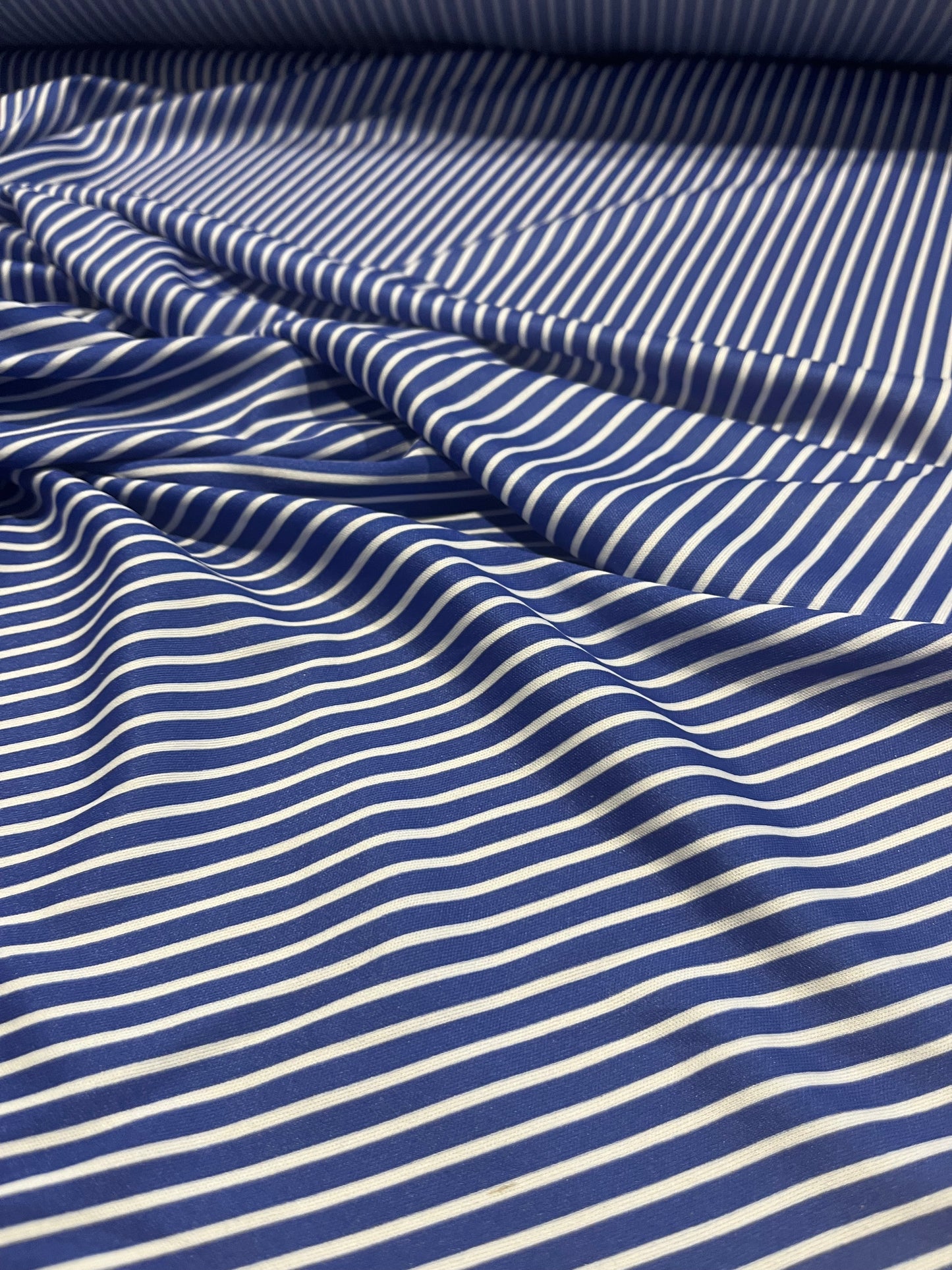 JC CAN 1000 light shiny jersey stripes electric blue
