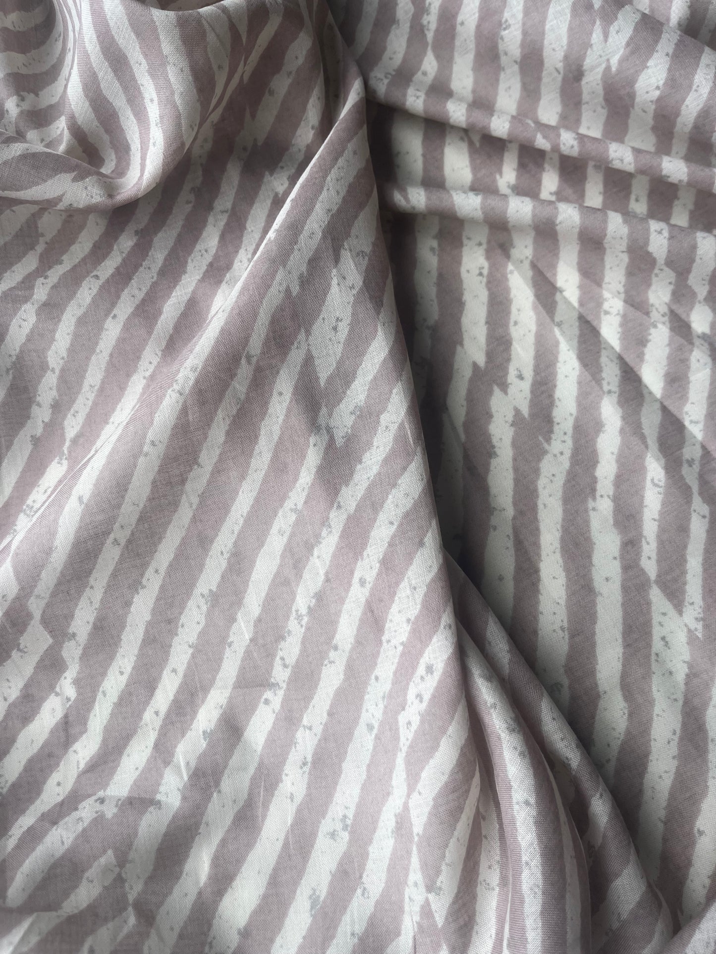 VIVIENNE 003 voile cotton silk zebra stripe