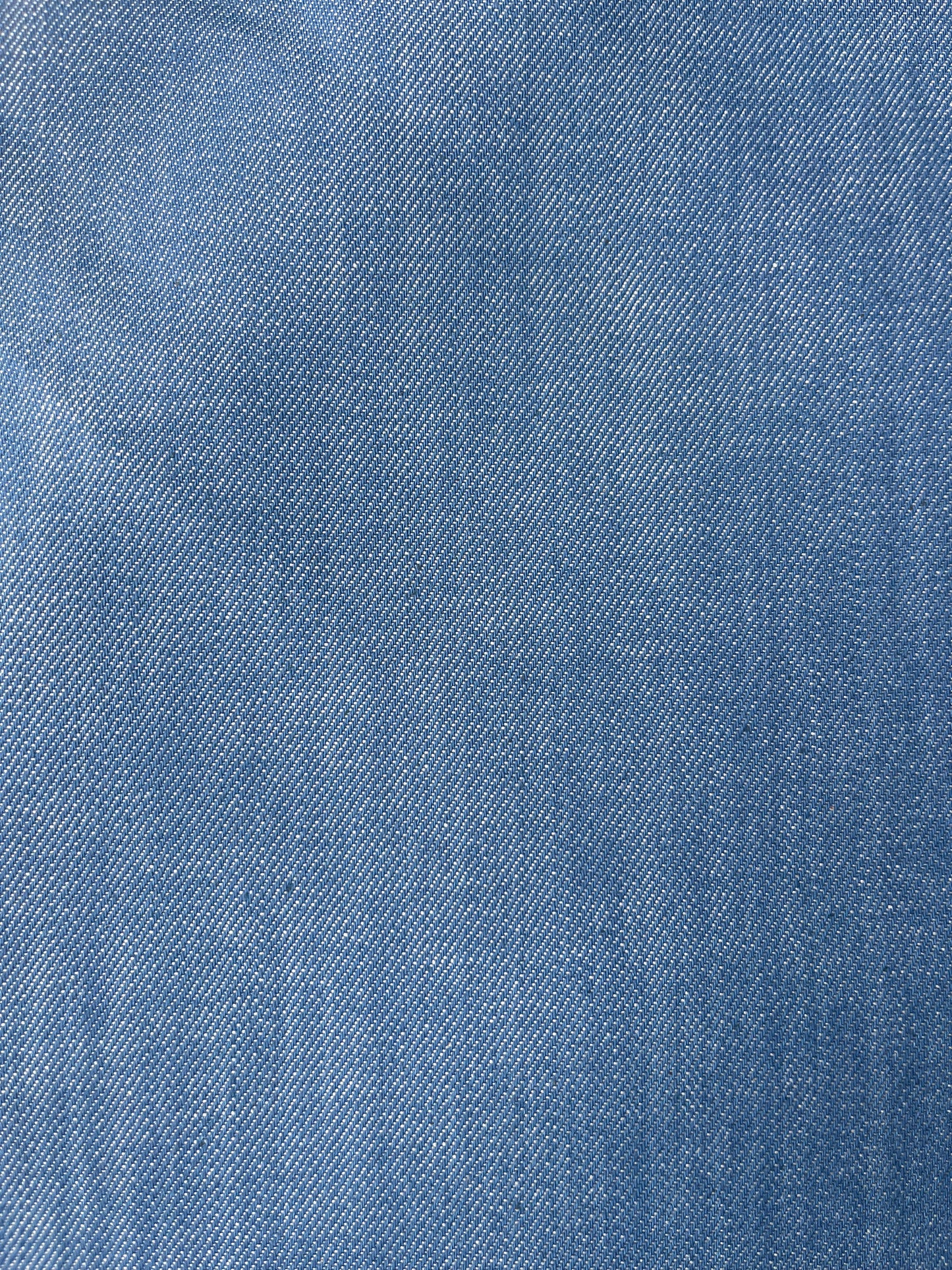 JACOB 2020 raw light indigo denim, no stretch red selvedge