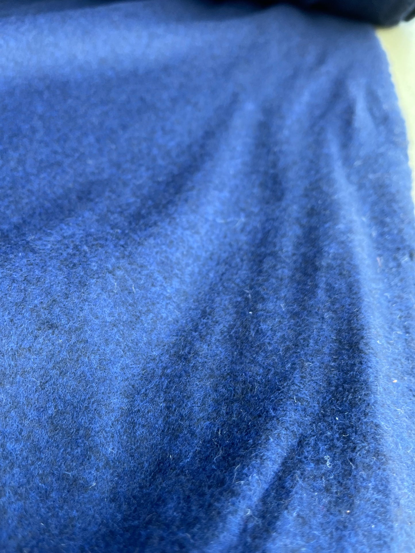 ROMA 008 heavy boiled wool navy