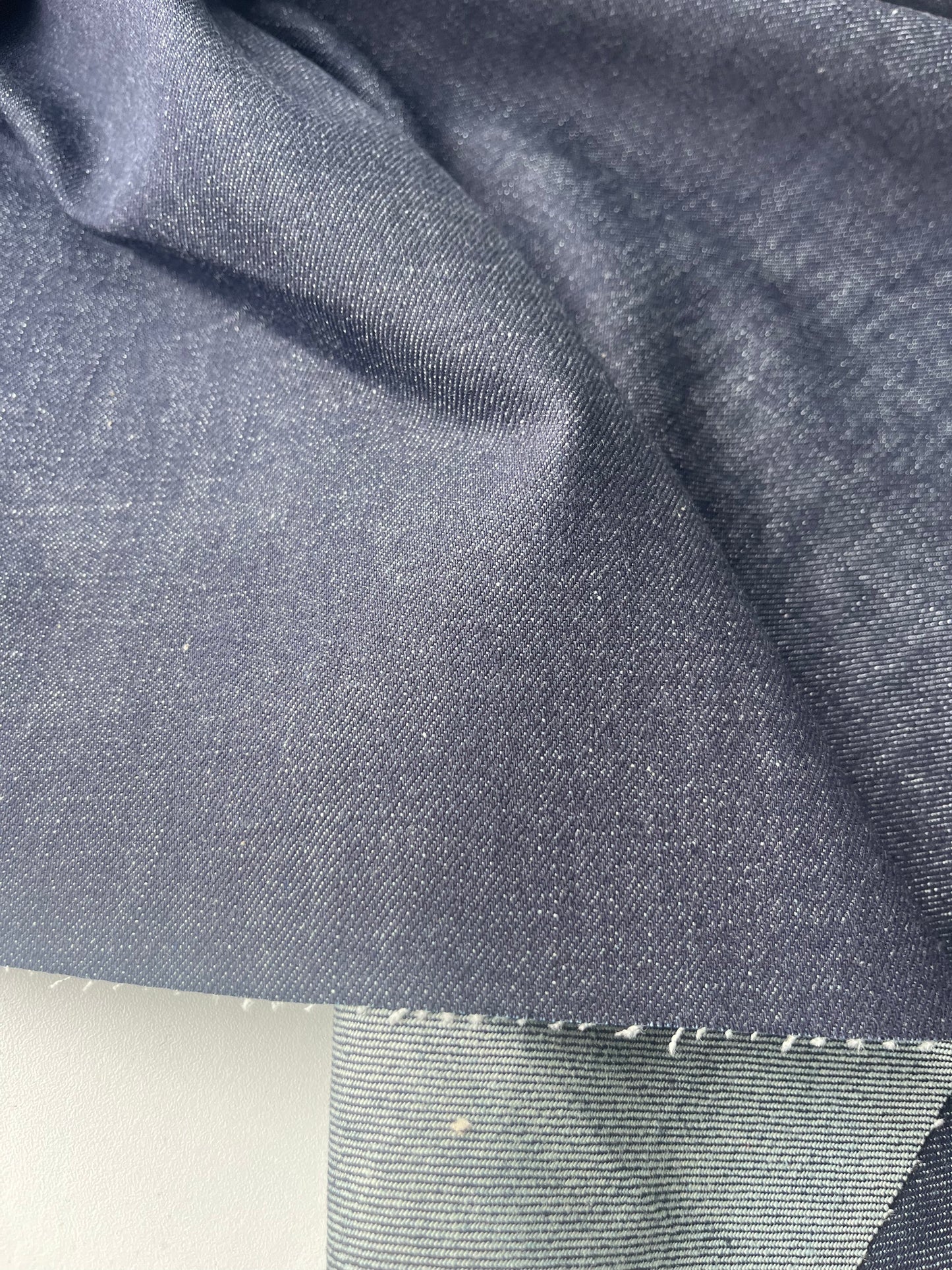 JACOB 2075 heavy raw indigo denim, no stretch