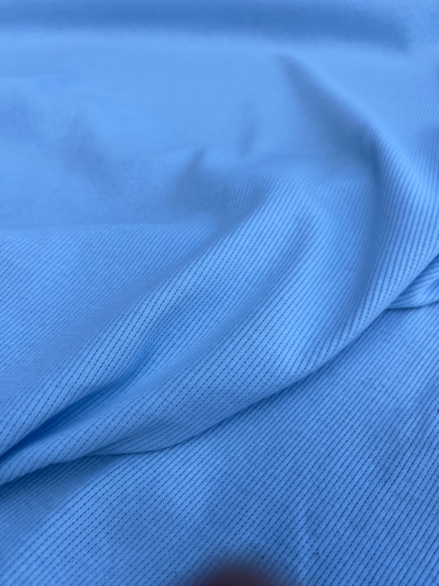 POPOL 009 rib viscose light blue