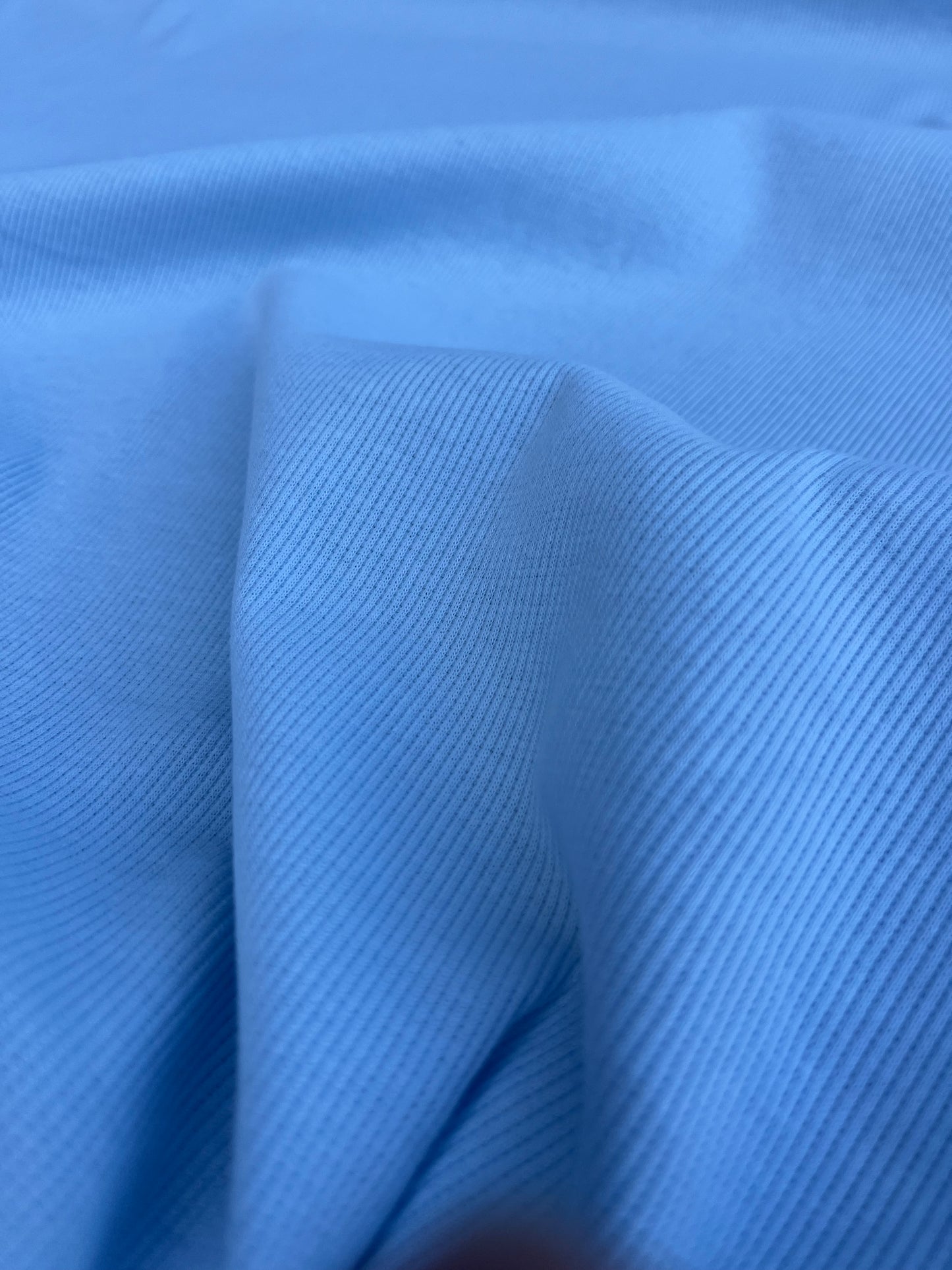 POPOL 009 rib viscose light blue