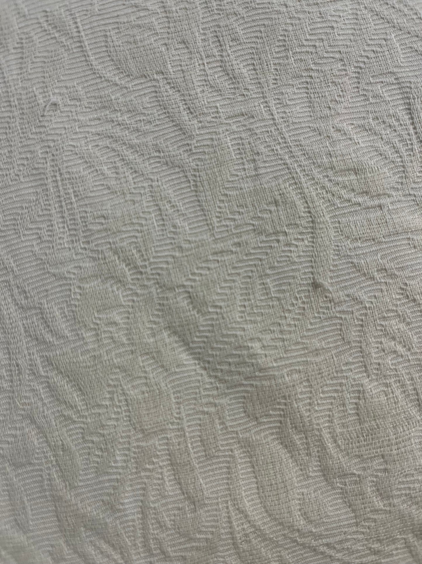 GASPARD 007 cotton stretch sand ornamental jacquard