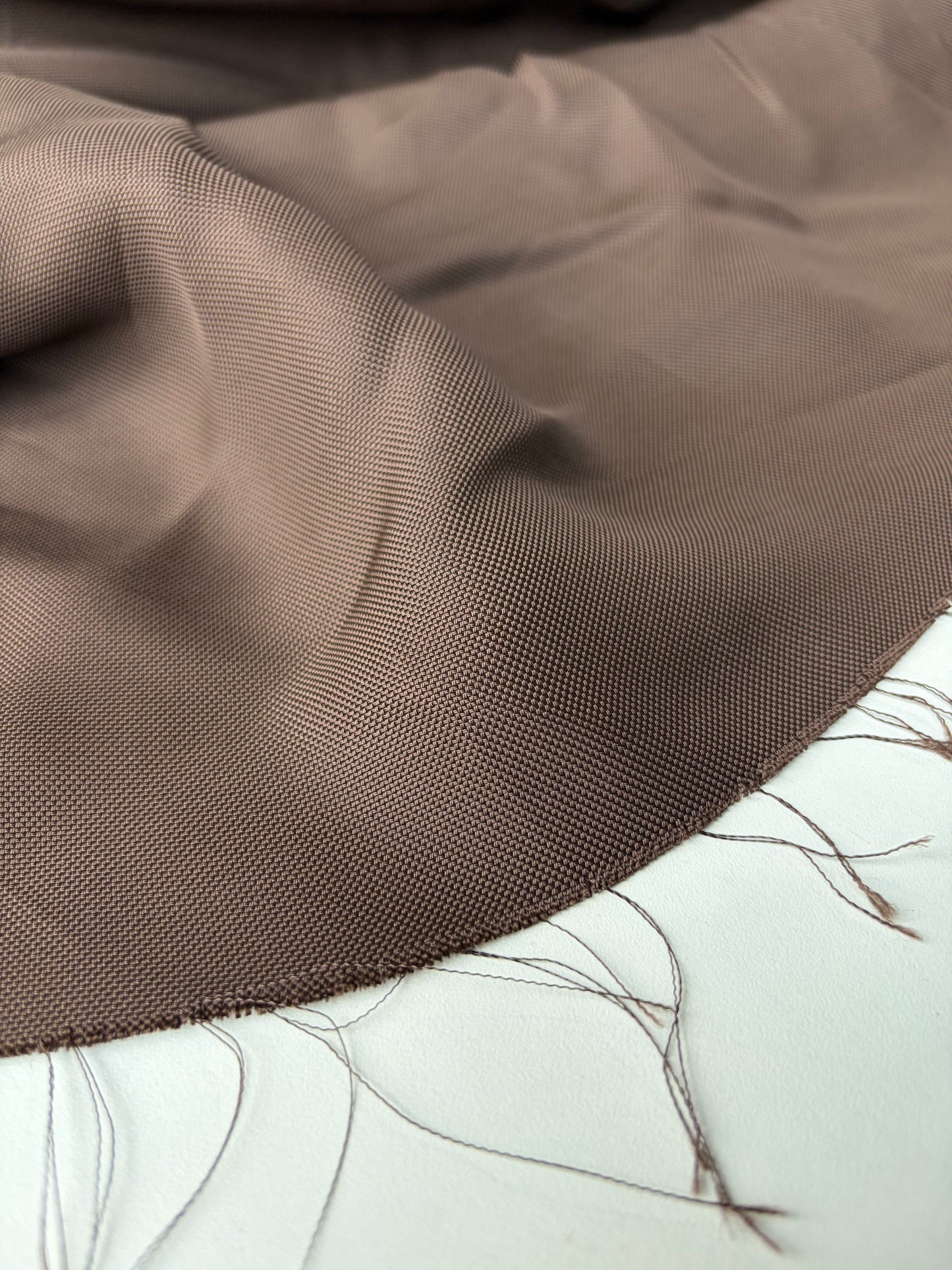 KALDEB 002 chocolate polyamide canvas weaving
