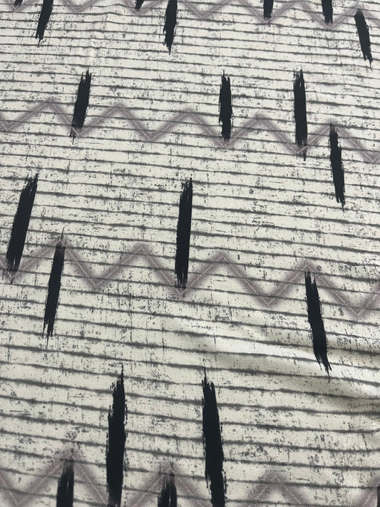 GASPARD 013 single jersey bamboo stroked lines