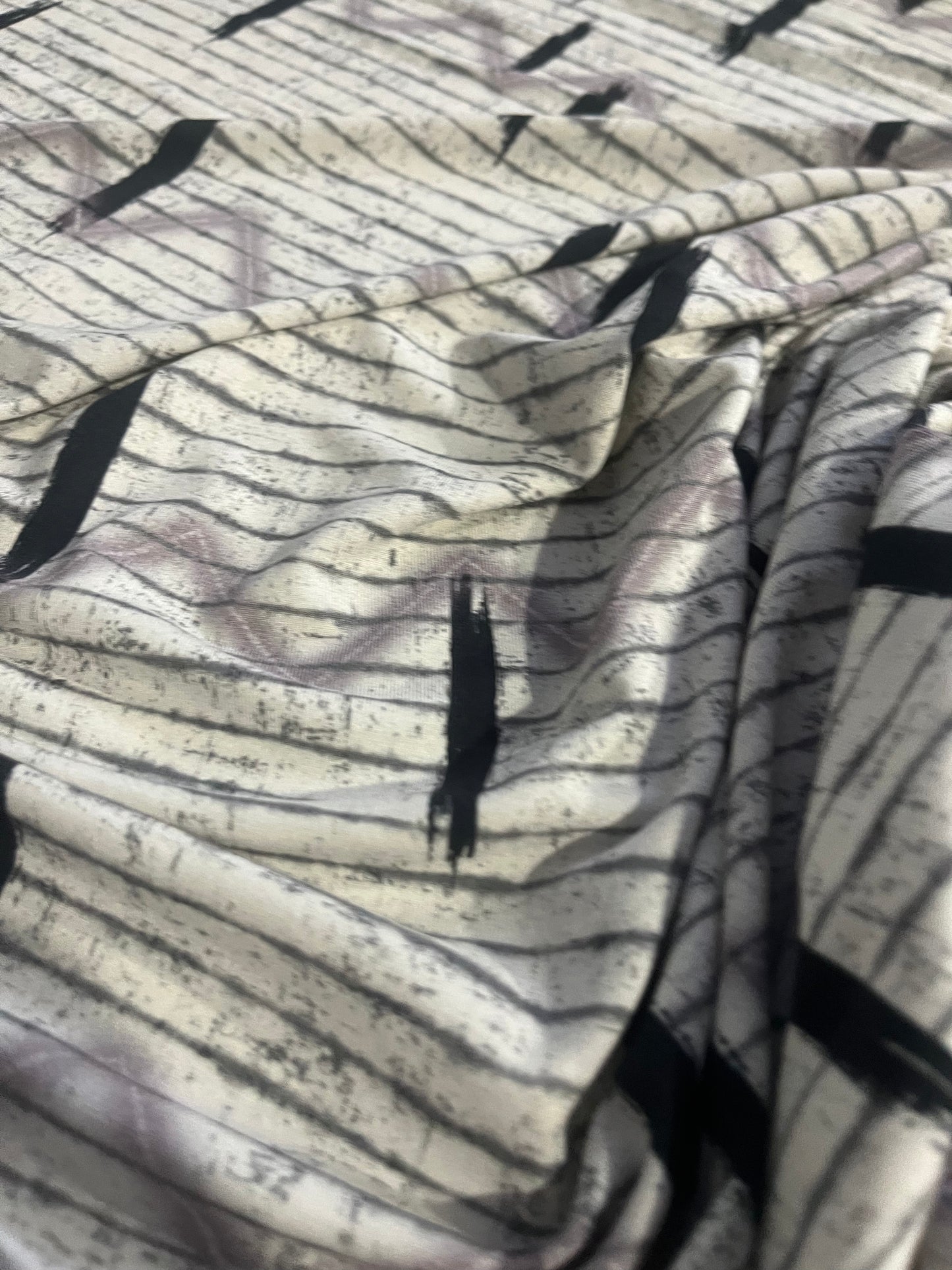GASPARD 013 single jersey bamboo stroked lines