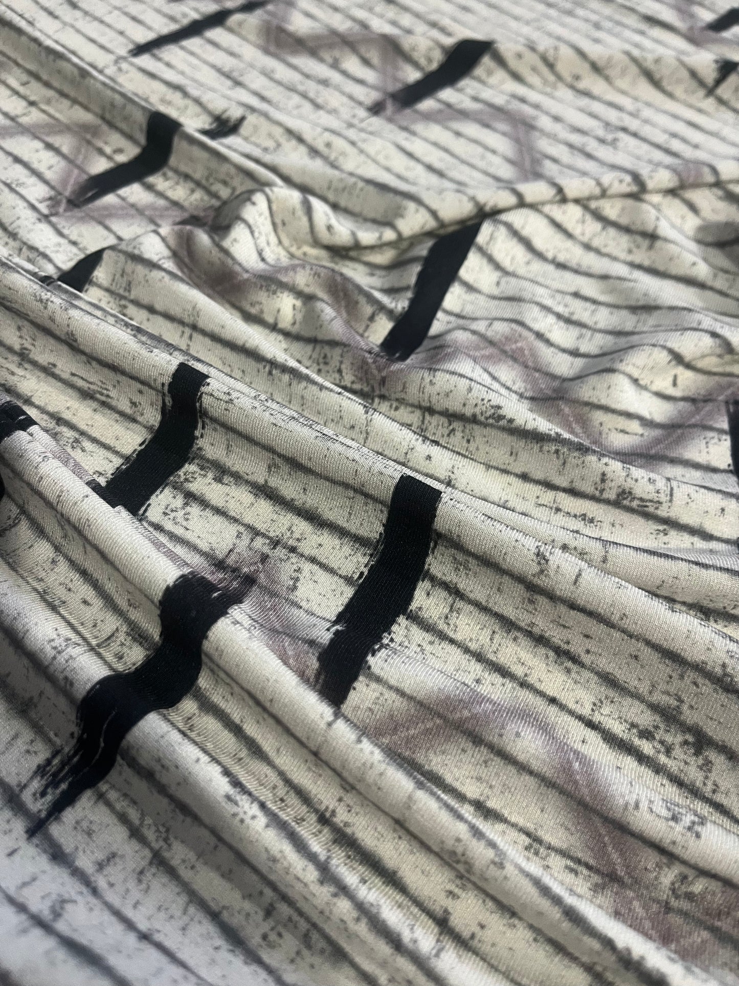 GASPARD 013 single jersey bamboo stroked lines