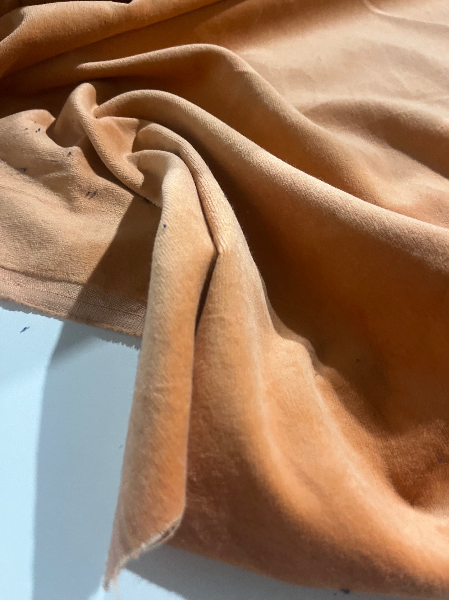 GASPARD 018 cotton velvet babycord salmon
