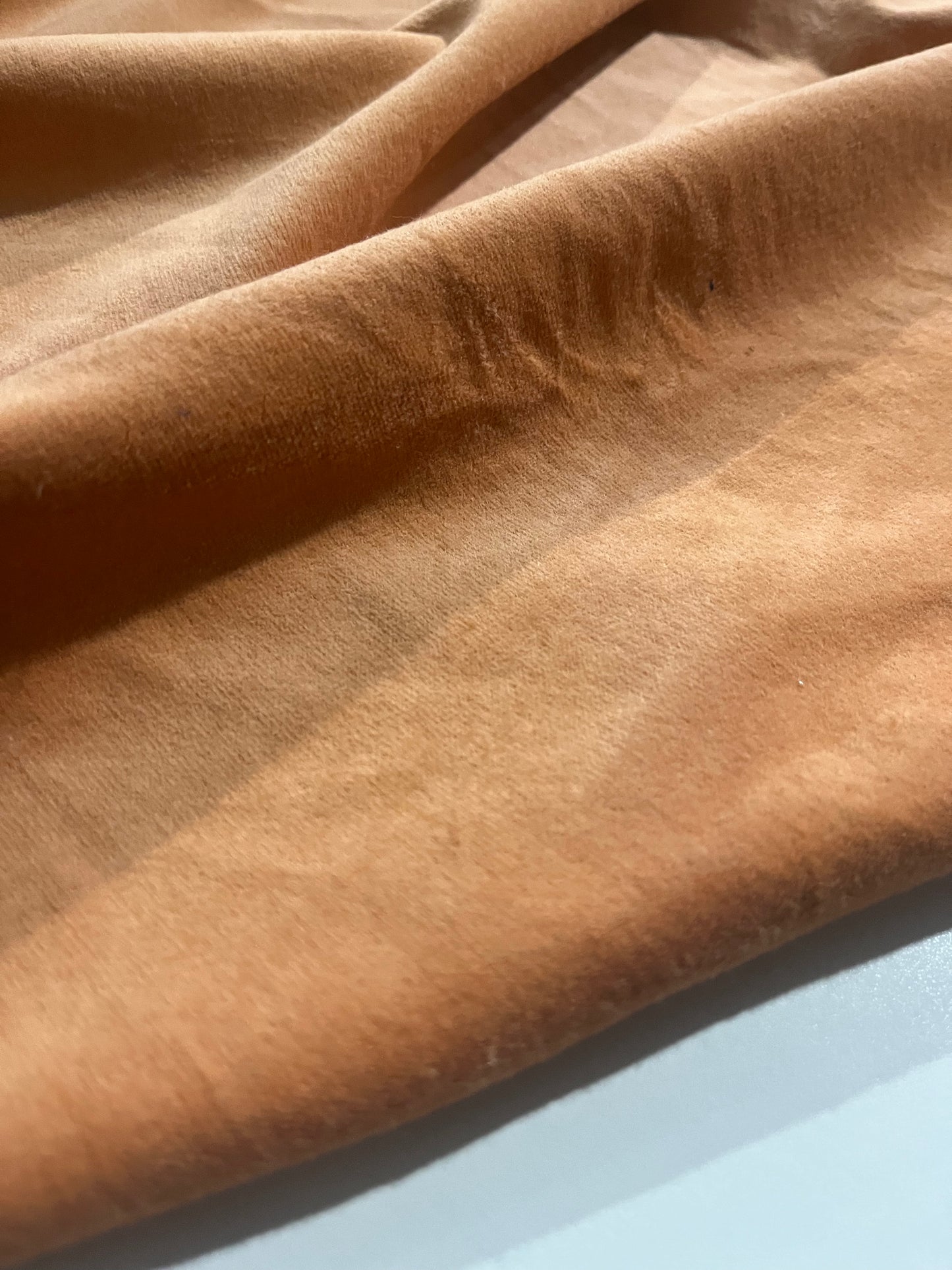 GASPARD 018 cotton velvet babycord salmon