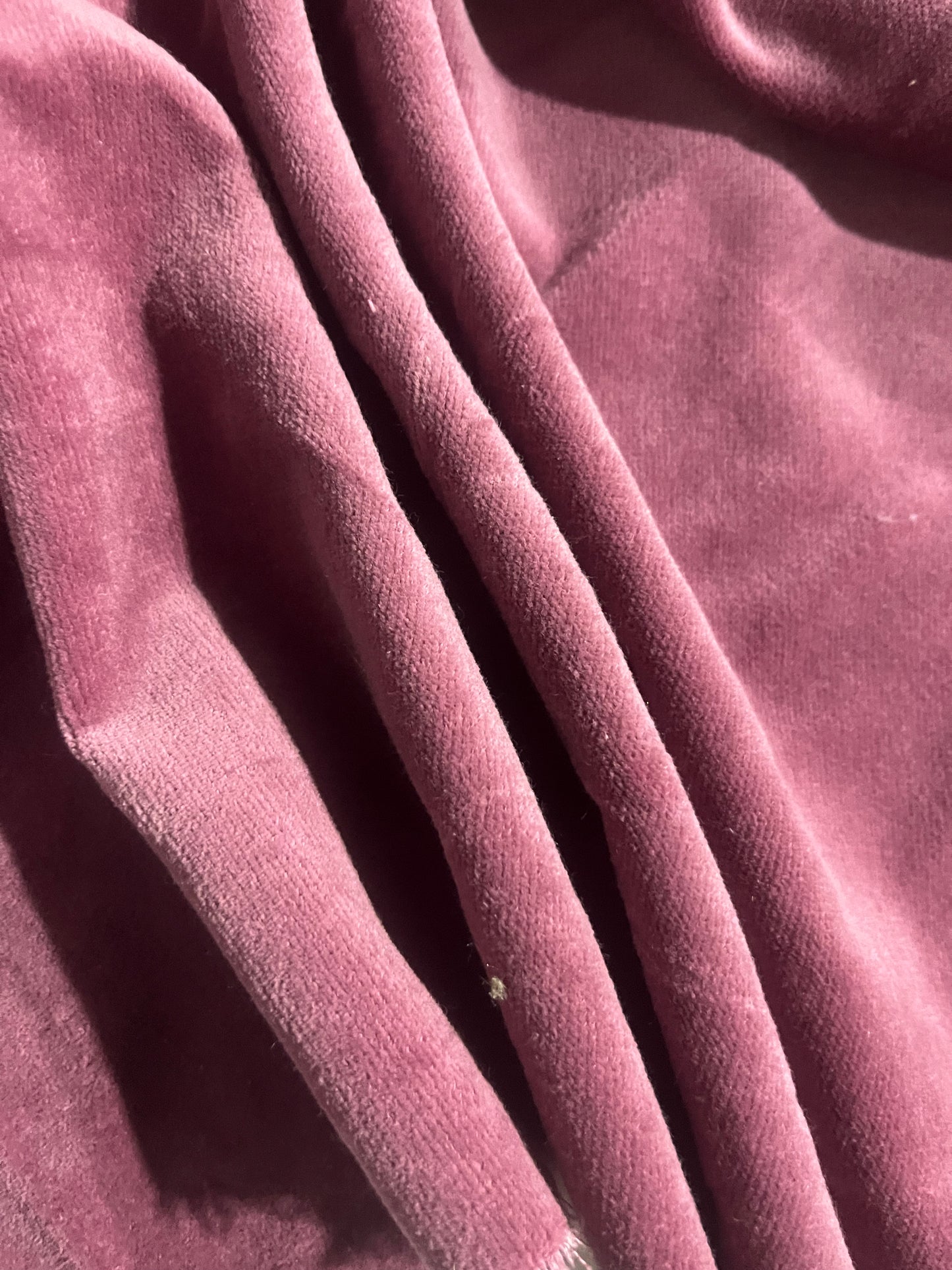 GASPARD 019 cotton velvet babycord old pink