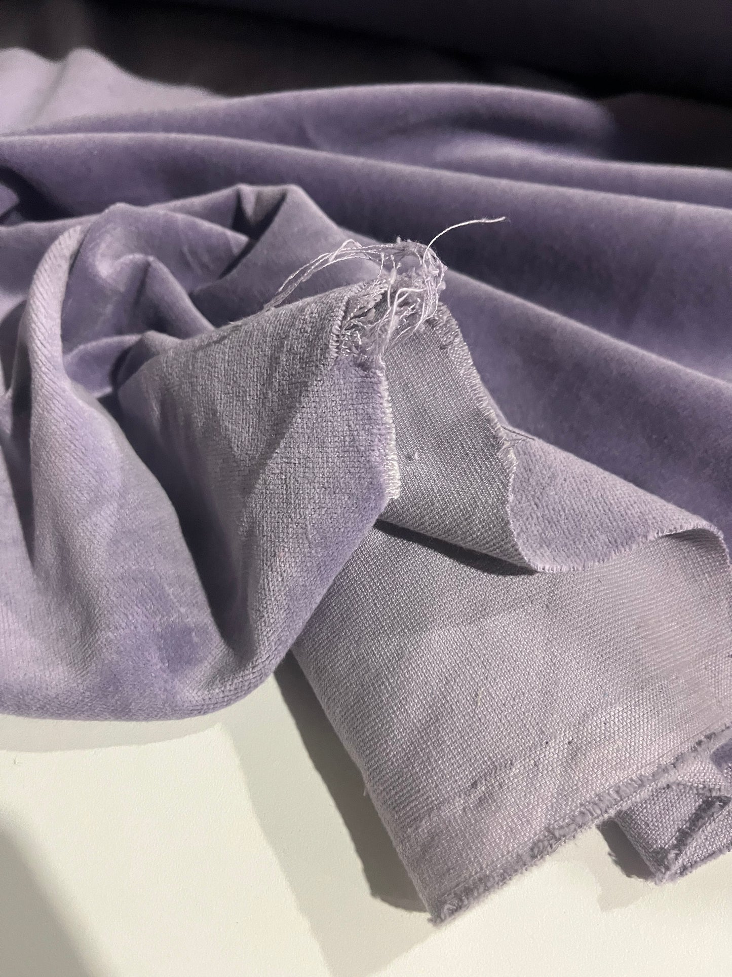 GASPARD 020 cotton velvet babycord lilac