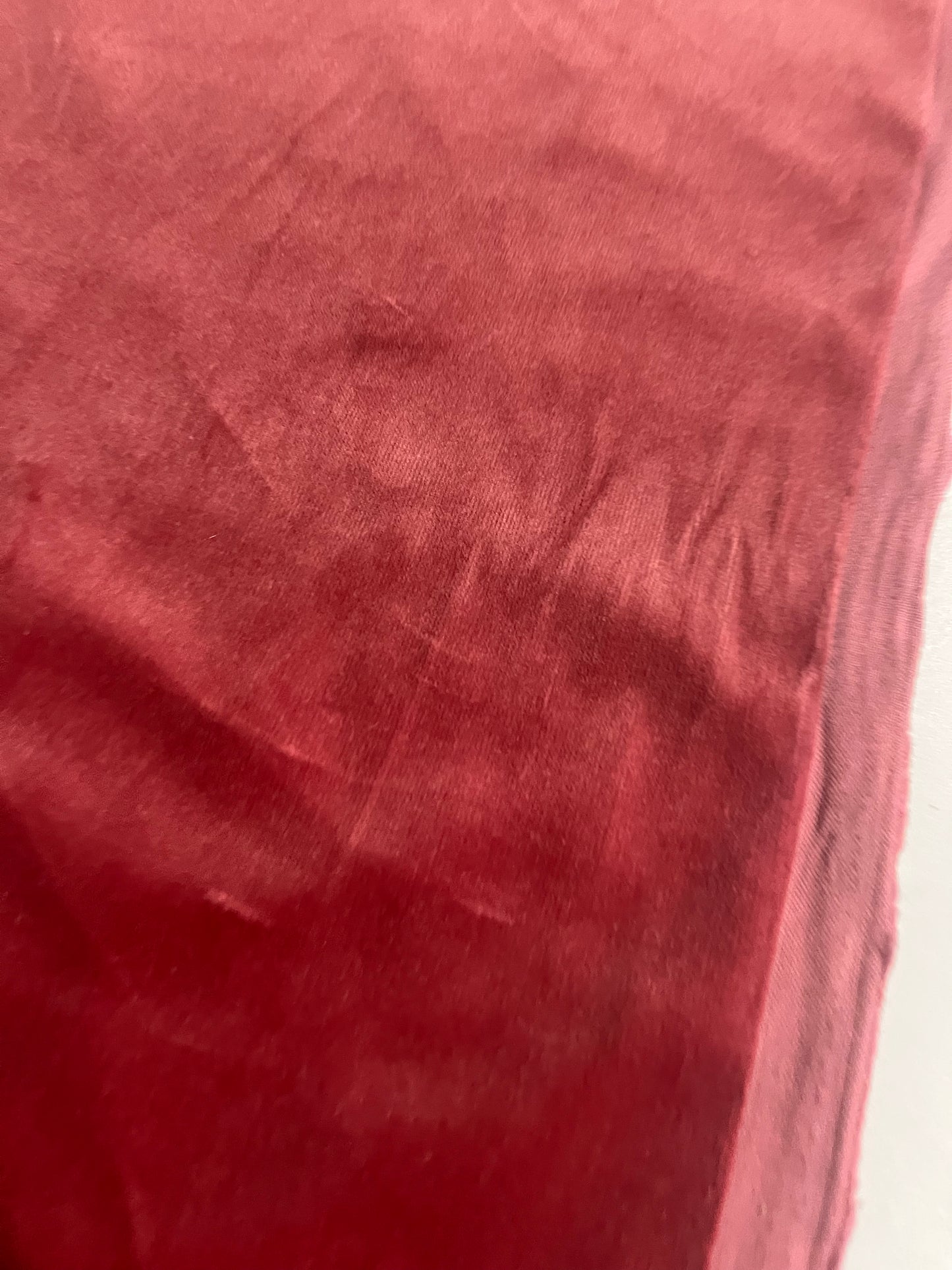 GASPARD 021 cotton velvet soft coral