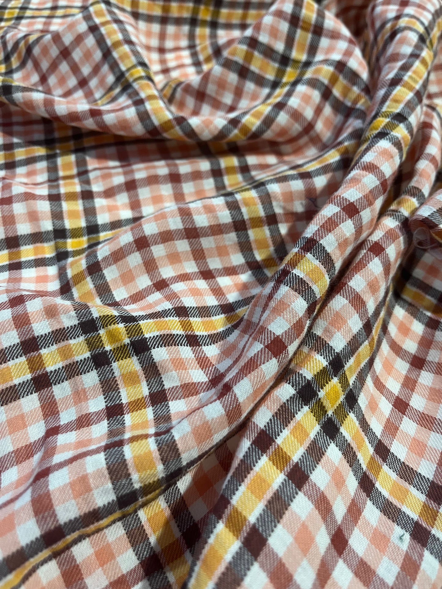 HYACINTHE 004 cotton crinckle check