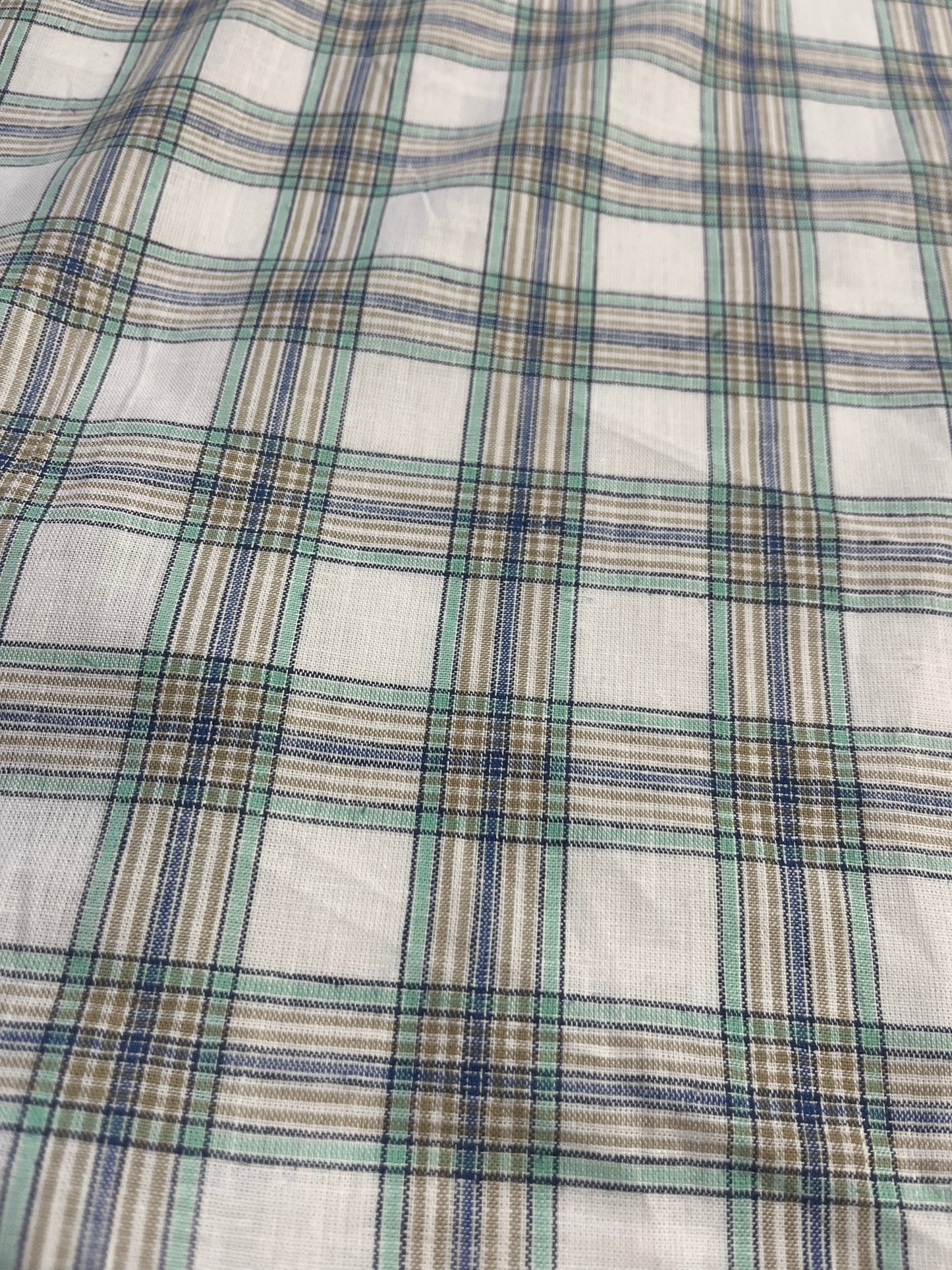 HYACINTHE 012 cotton linen check
