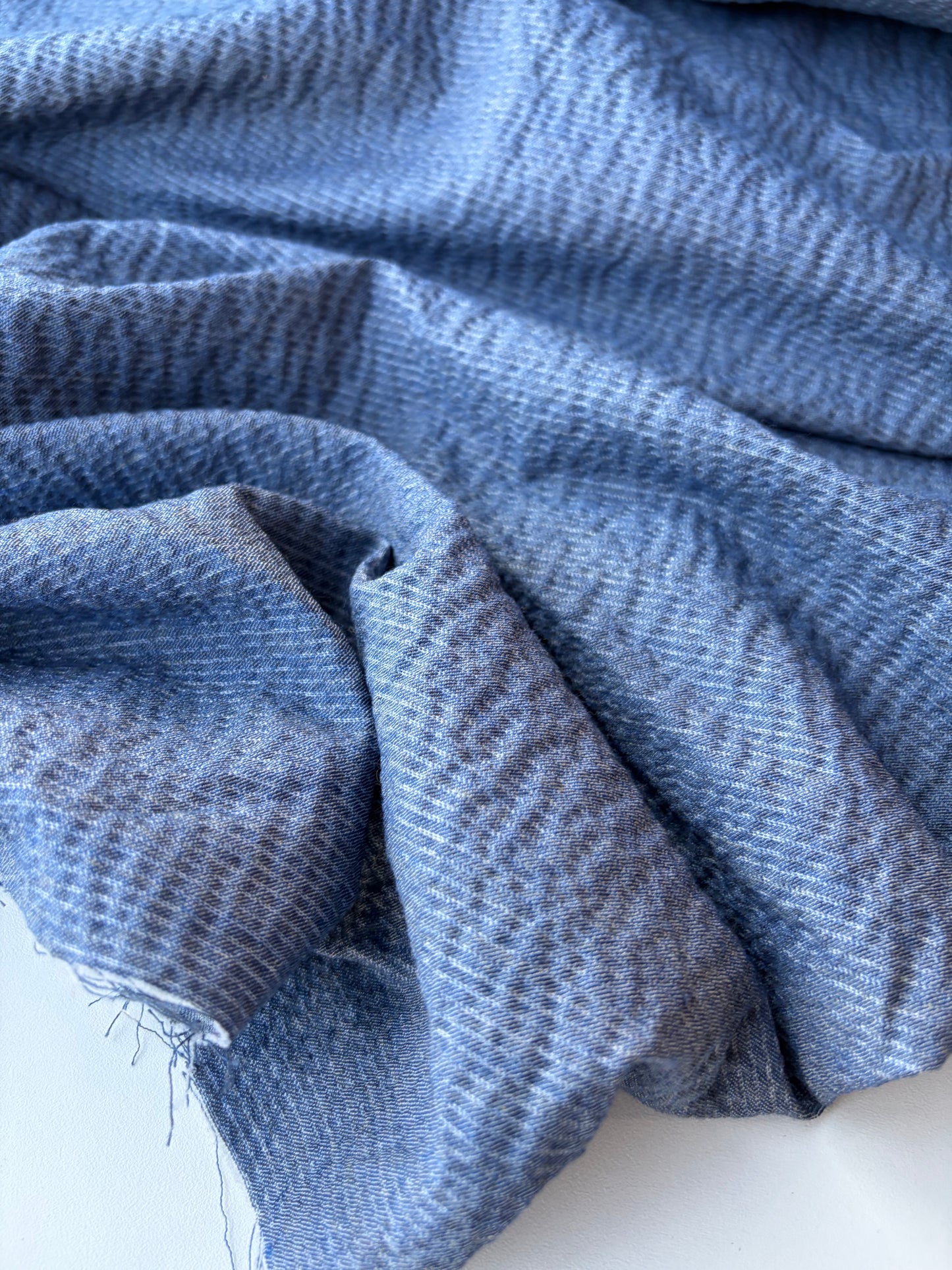 MARGE 034 cotton stretch suiting stripes