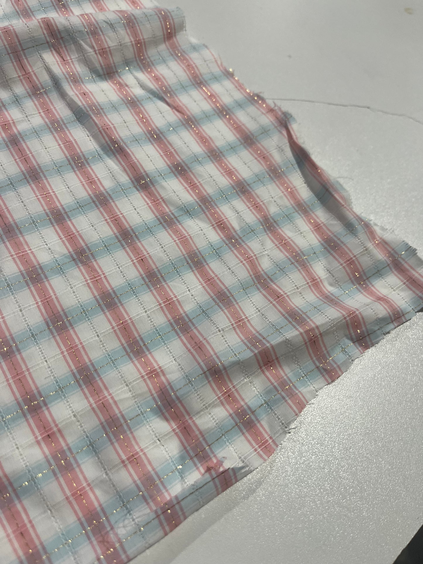 HYACINTHE 014 cotton check