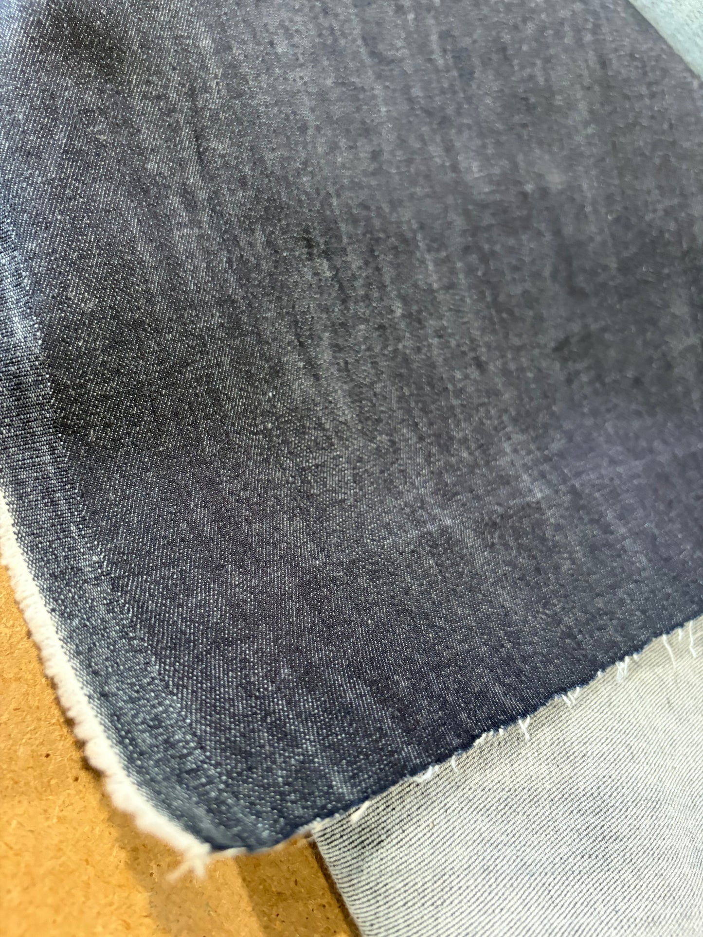 RAW DENIM 002 dark indigo denim super stretch