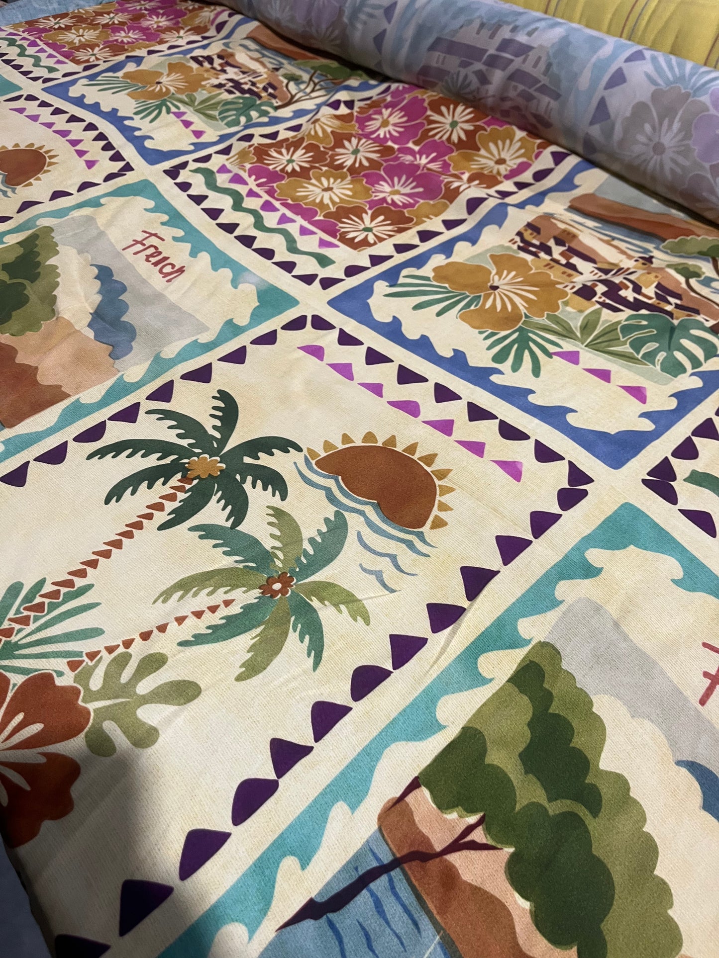 HYACINTHE 022 viscose "French foulard" print