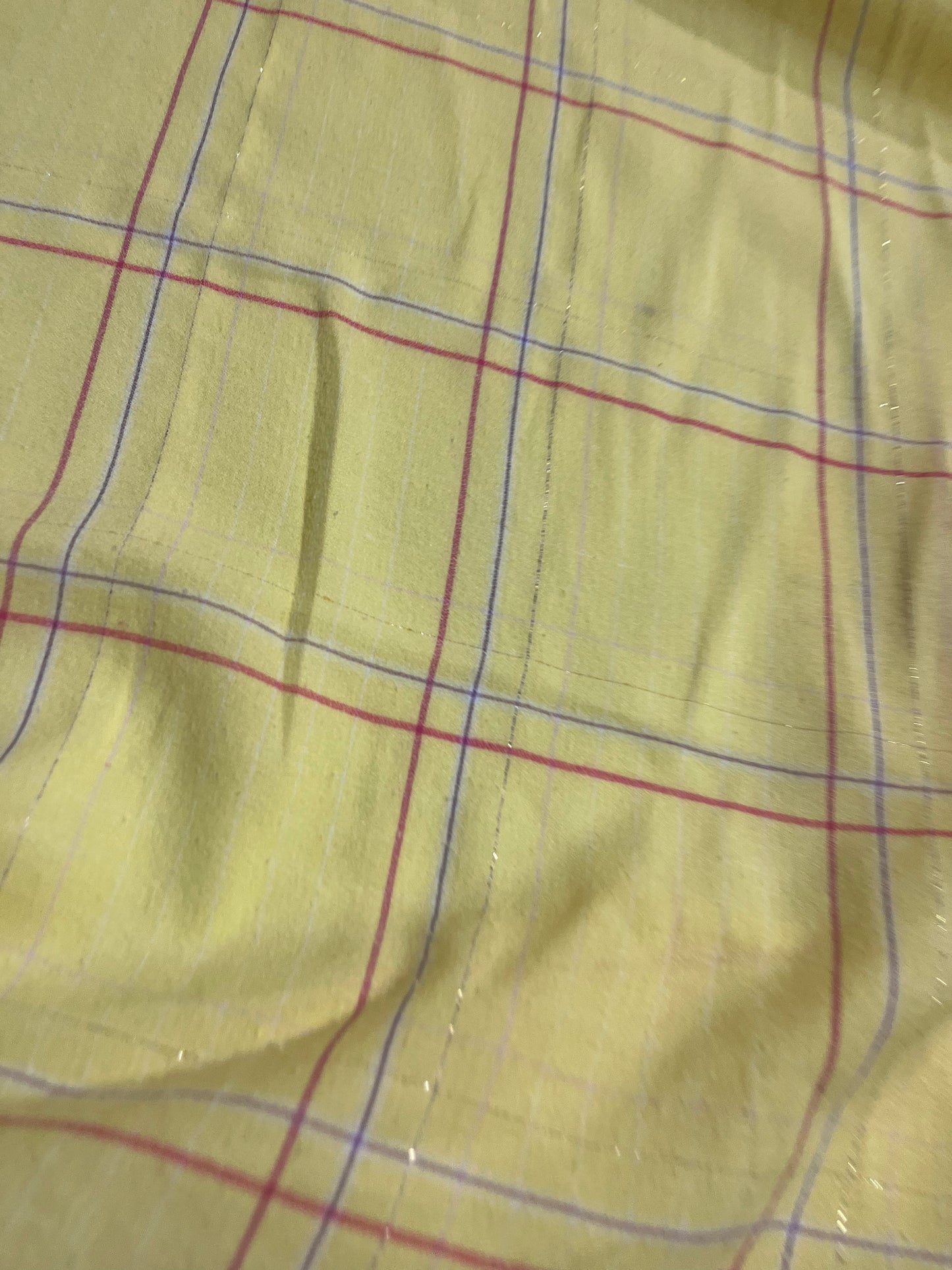HYACINTHE 023 cotton lurex check