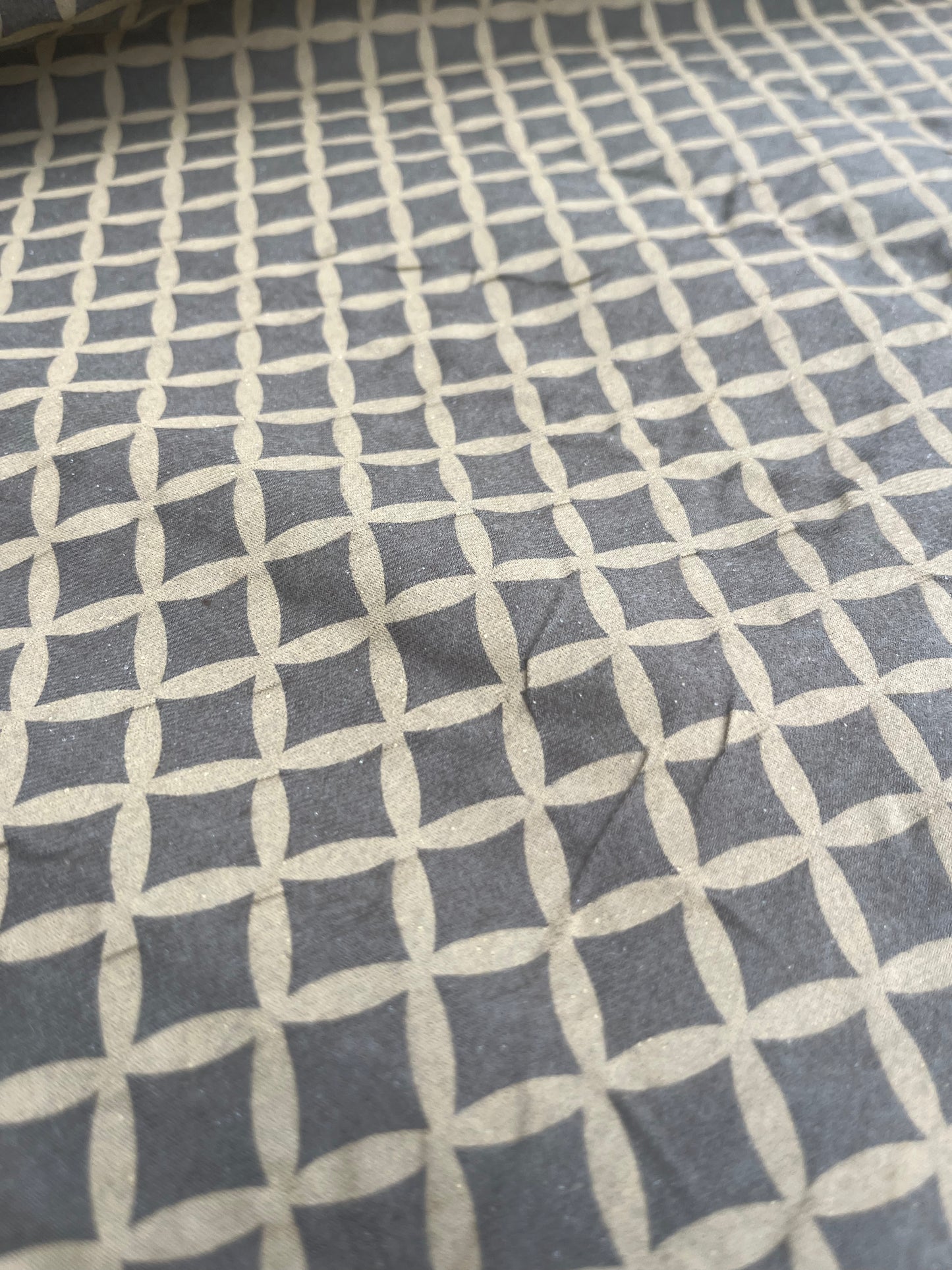BILLY 002 cotton twill with khaky print