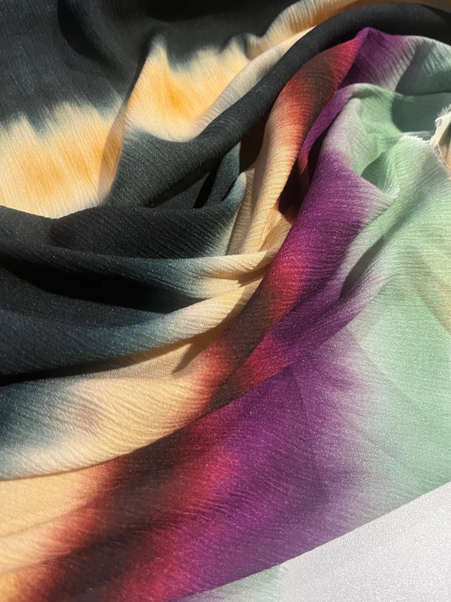 HYACINTHE 024 viscose crepon tie-dye