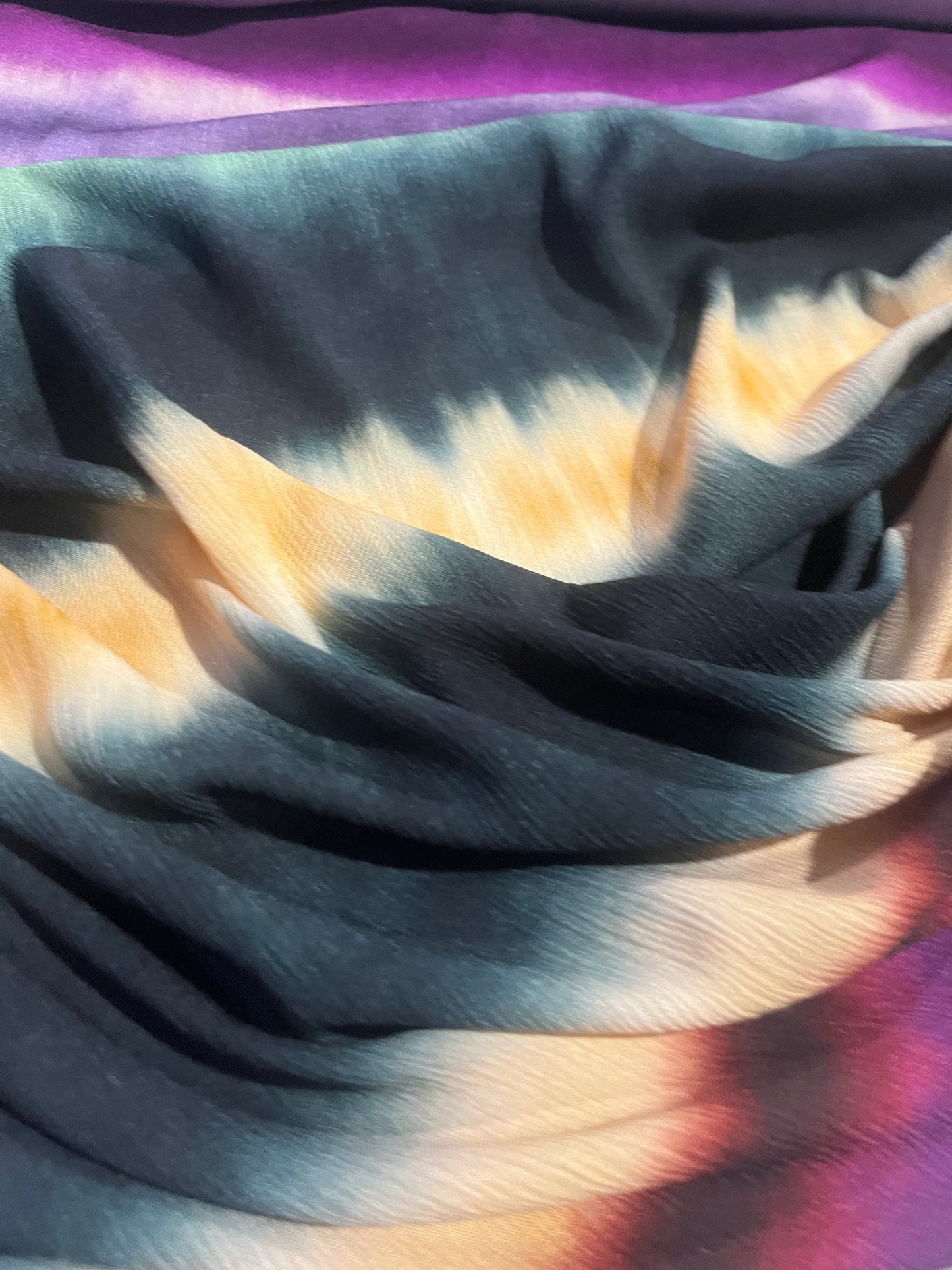 HYACINTHE 024 viscose crepon tie-dye